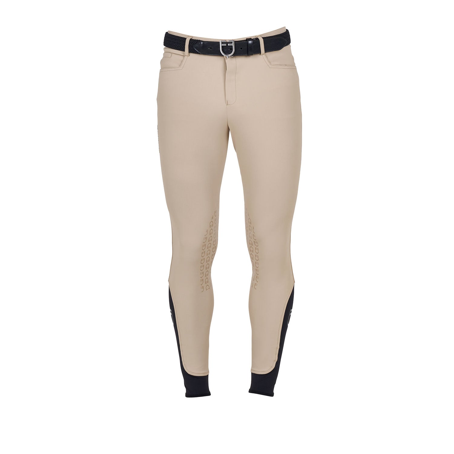 Equestro Pantaloni Uomo Slim Fit Grip con Logo