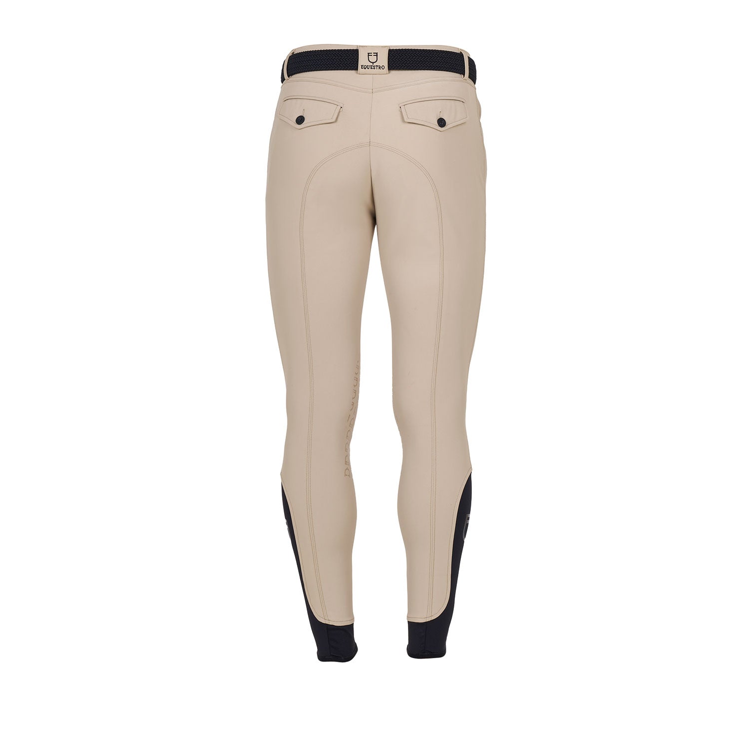 Equestro Pantaloni Uomo Slim Fit Grip con Logo