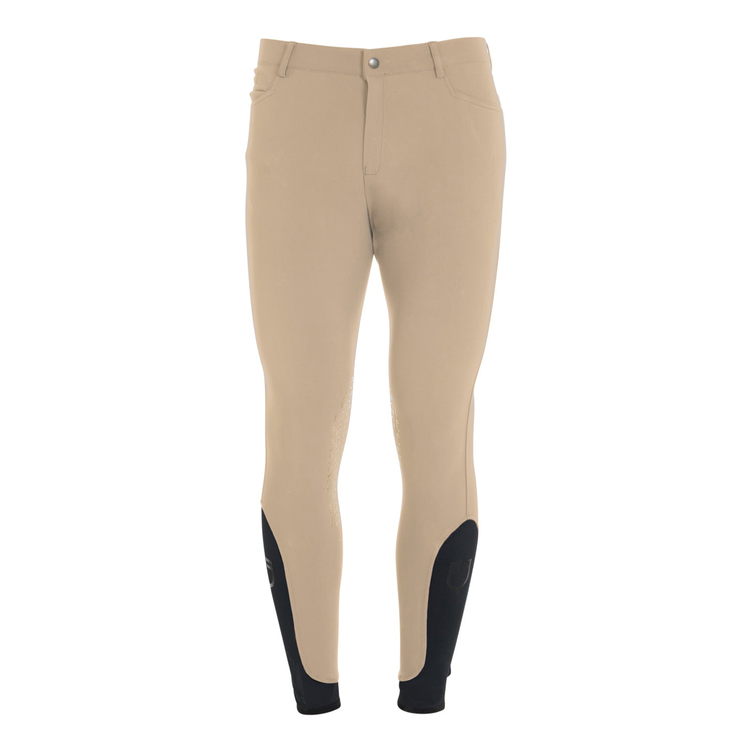 Equestro Pantaloni Uomo Slim Fit Grip con Logo