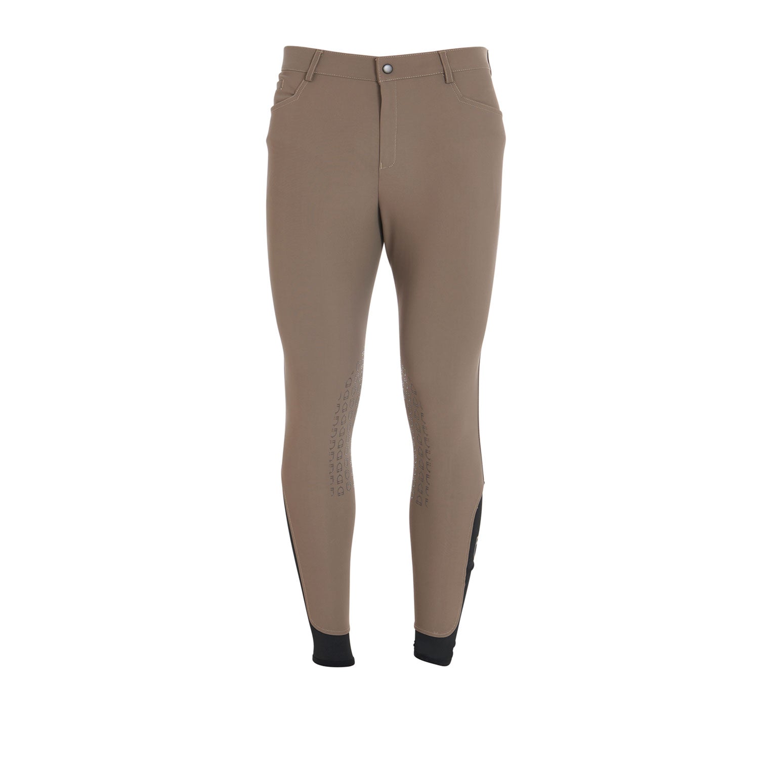 Equestro Pantaloni Uomo Slim Fit Grip con Logo