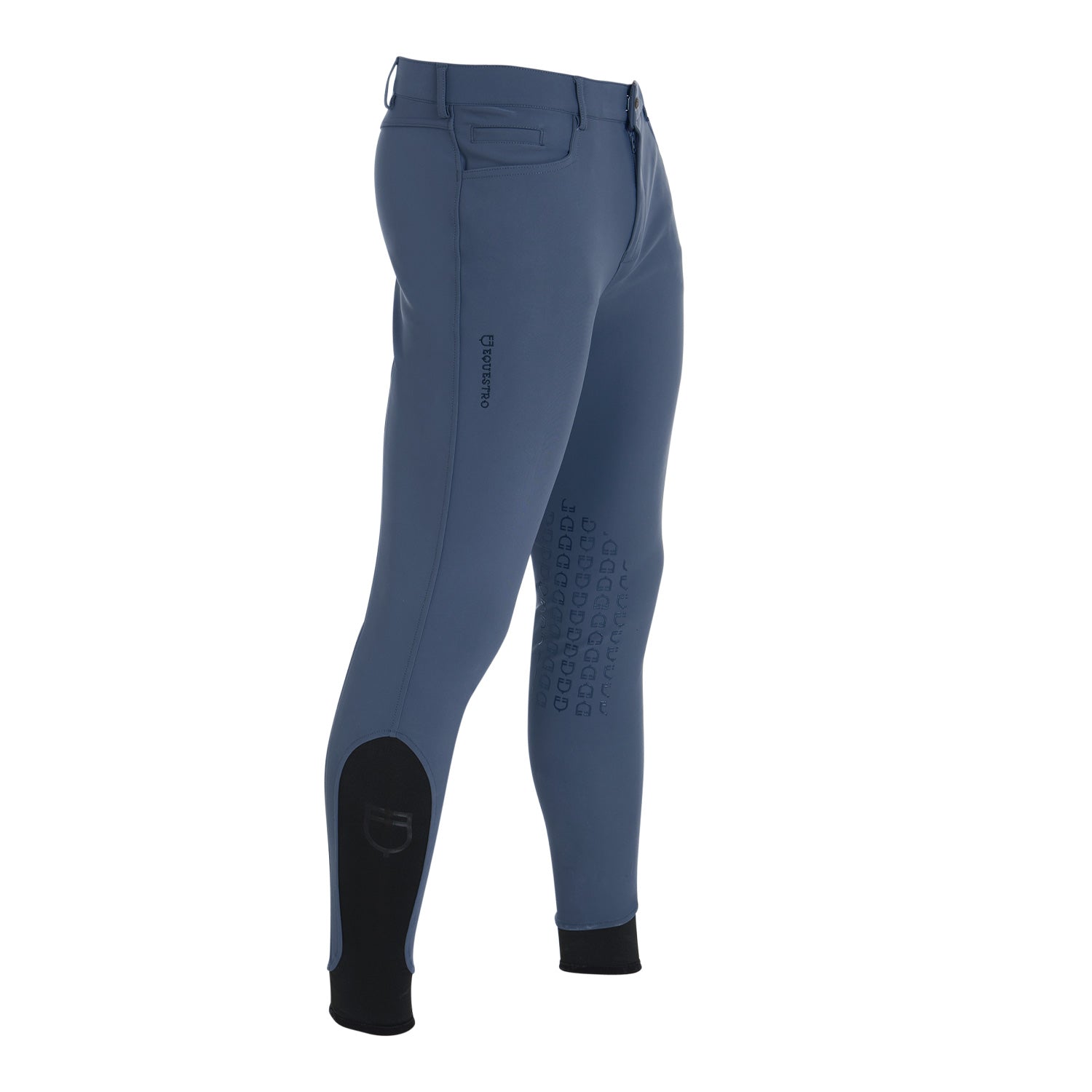 Equestro Pantaloni Uomo Slim Fit Grip con Logo