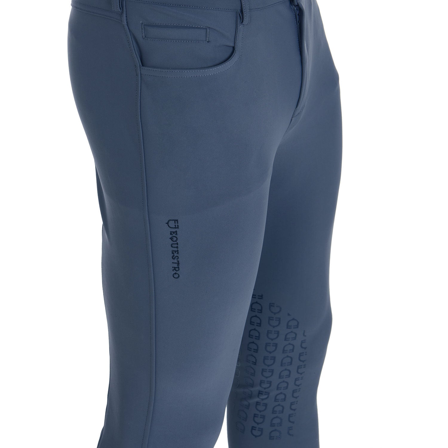 Equestro Pantaloni Uomo Slim Fit Grip con Logo