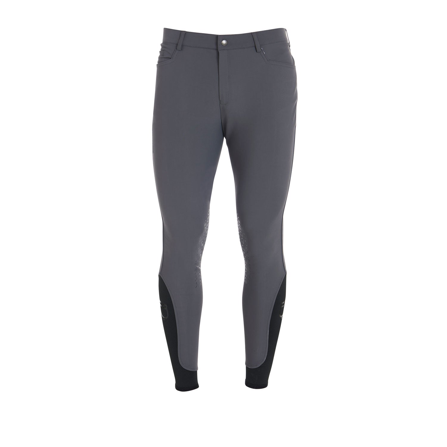 Equestro Pantaloni Uomo Slim Fit Grip con Logo