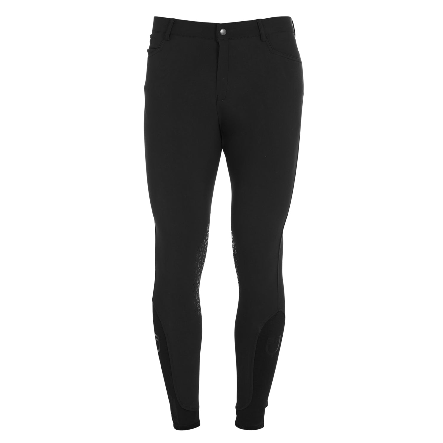 Equestro Pantaloni Uomo Slim Fit Grip con Logo