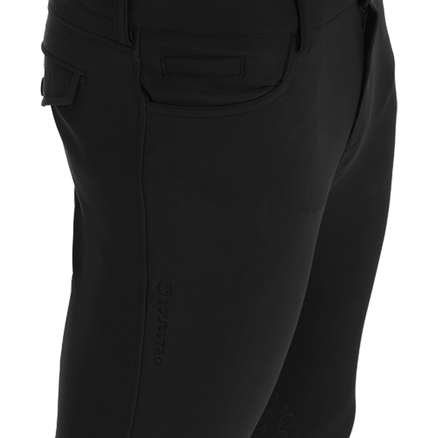 Equestro Pantaloni Uomo Slim Fit Grip con Logo