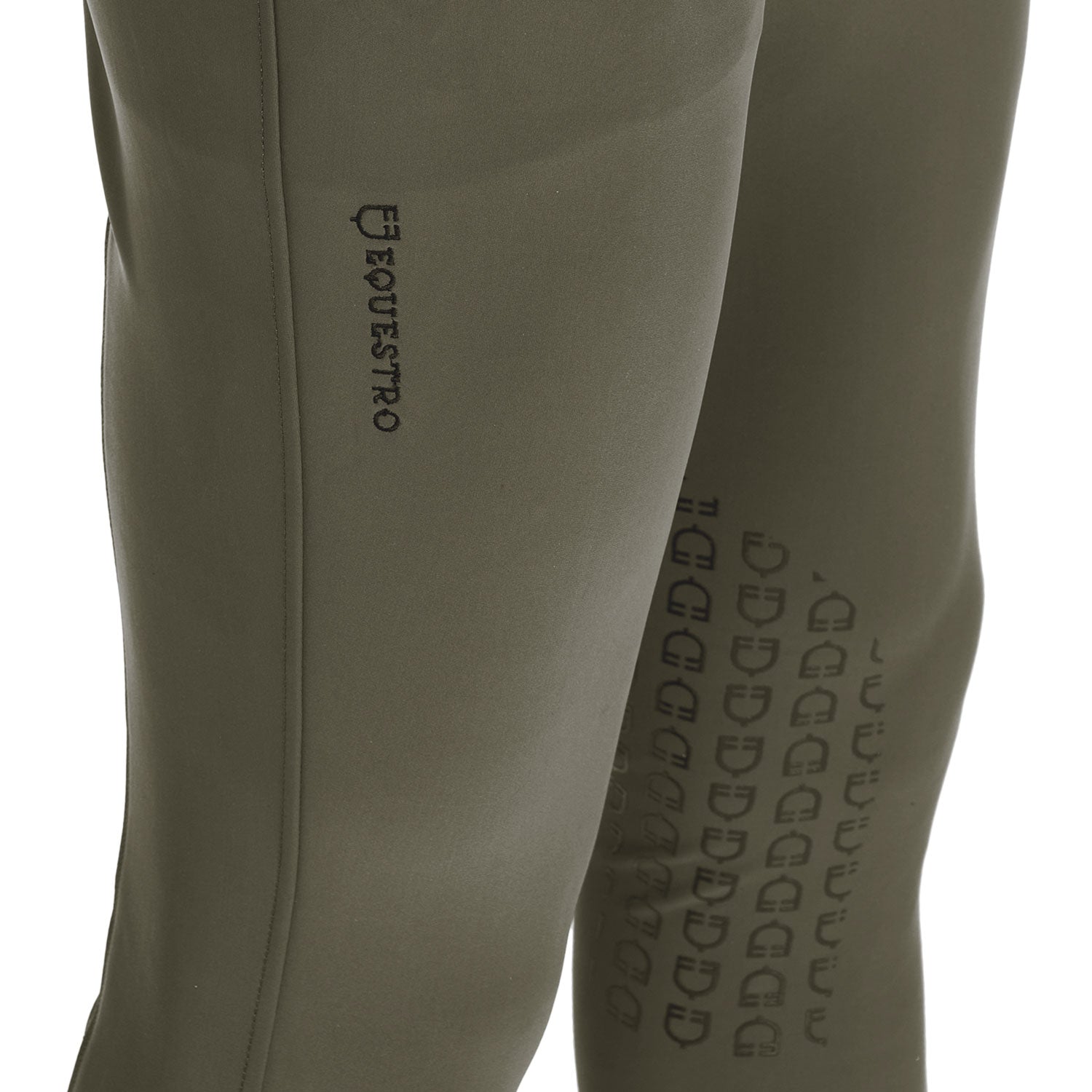 Equestro Pantaloni Uomo Slim Fit Grip con Logo
