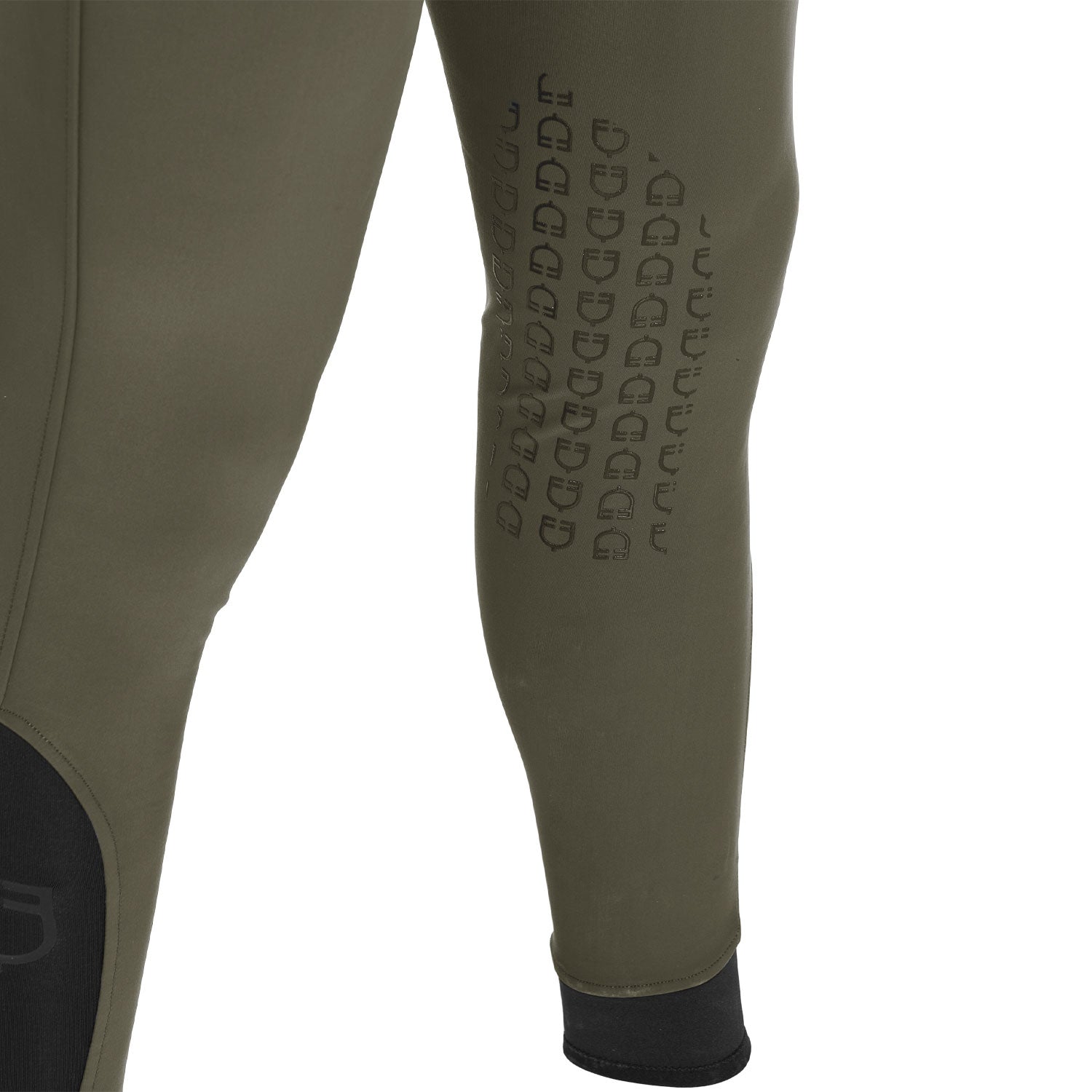 Equestro Pantaloni Uomo Slim Fit Grip con Logo