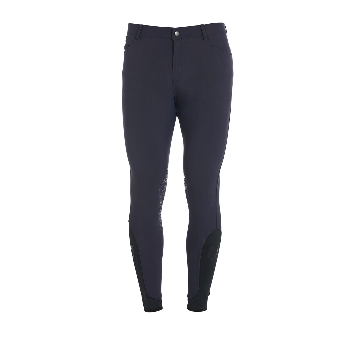 Equestro Pantaloni Uomo Slim Fit Grip con Logo