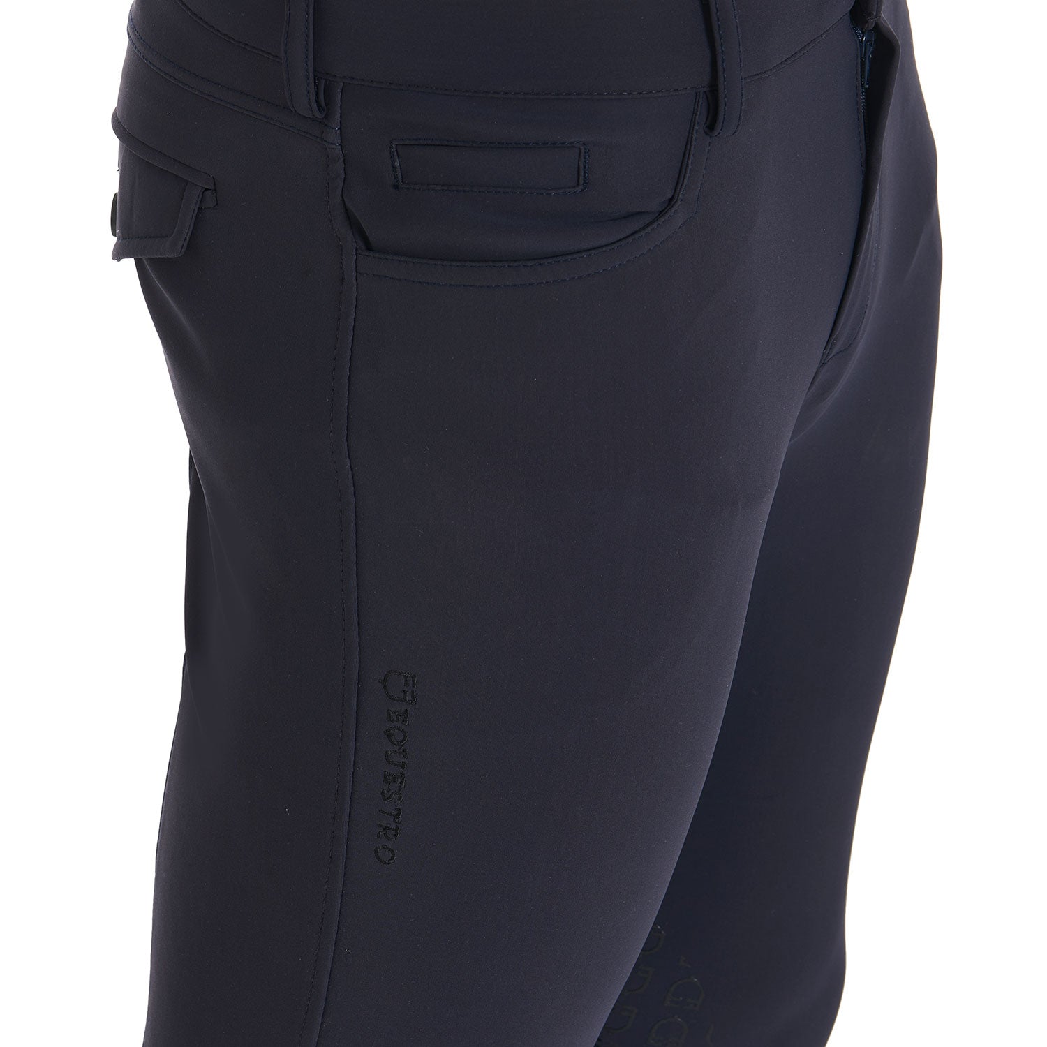 Equestro Pantaloni Uomo Slim Fit Grip con Logo