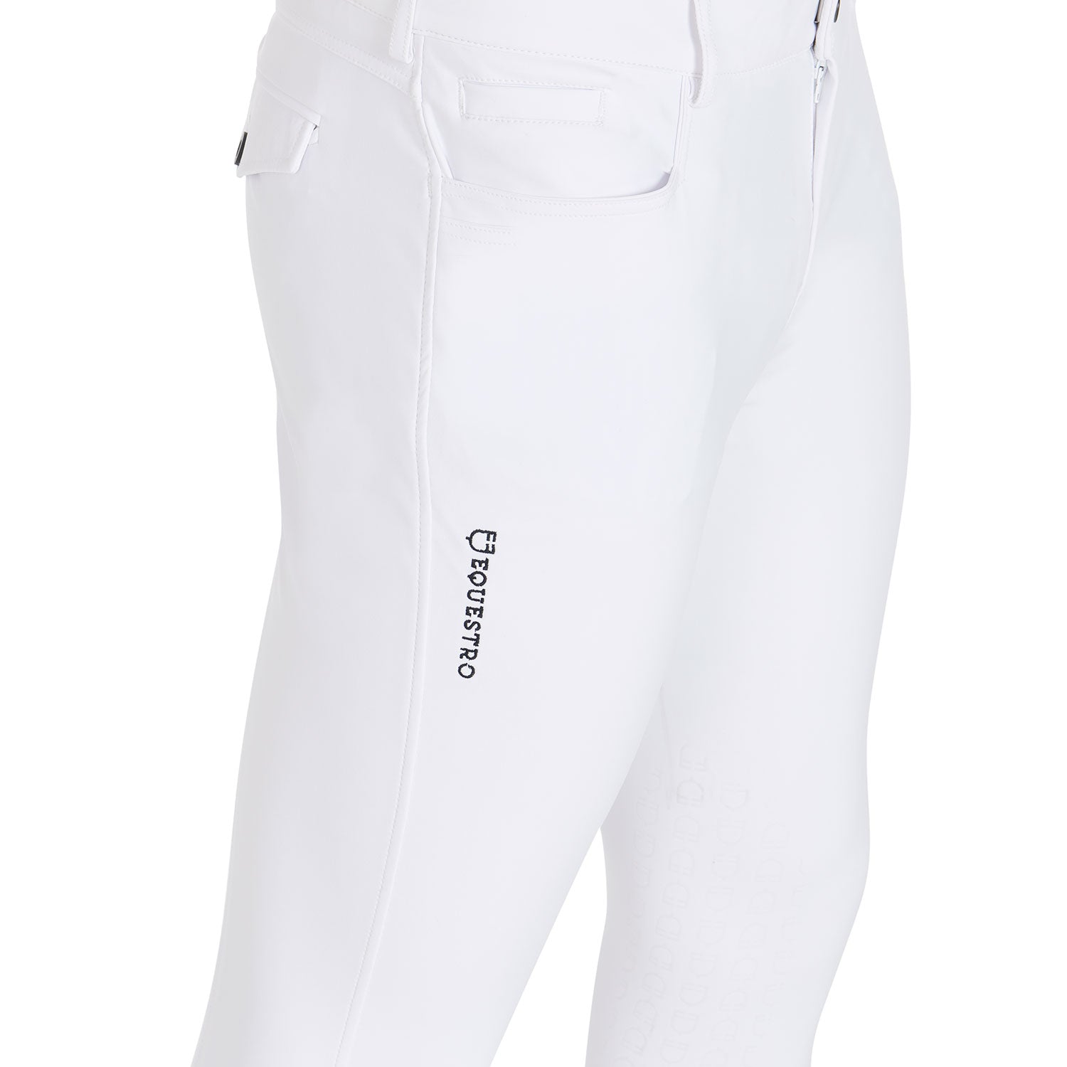 Equestro Pantaloni Uomo Slim Fit Grip con Logo