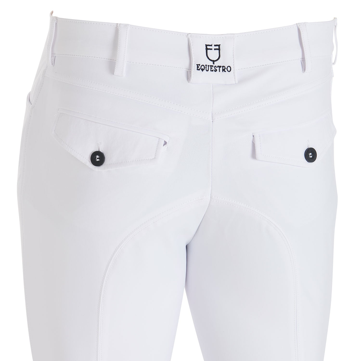 Equestro Pantaloni Uomo Slim Fit Grip con Logo