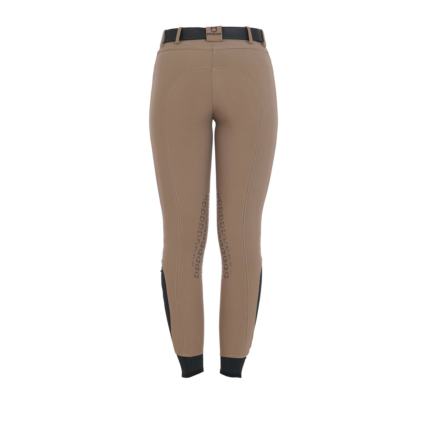 Equestro Pantaloni Donna Slim Fit Grip con Logo