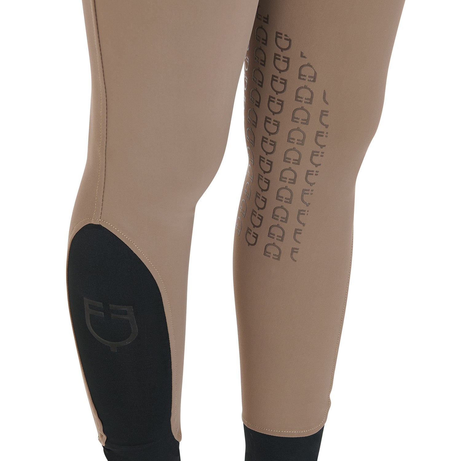 Equestro Pantaloni Donna Slim Fit Grip con Logo