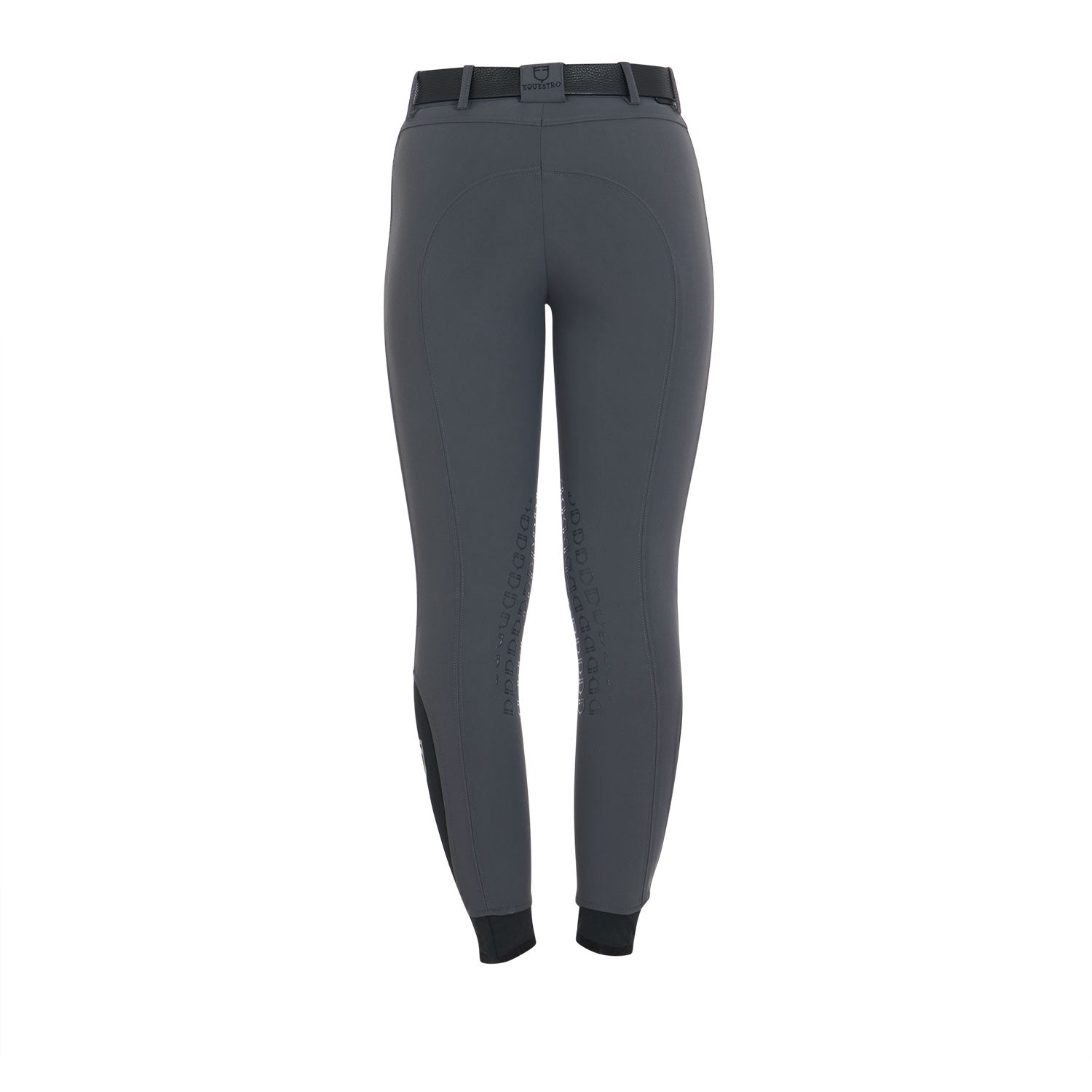 Equestro Pantaloni Donna Slim Fit Grip con Logo