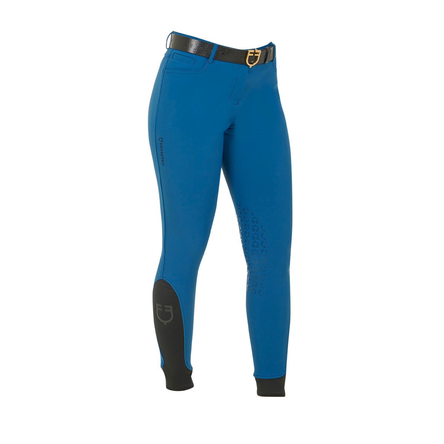 Equestro Pantaloni Donna Slim Fit Grip con Logo