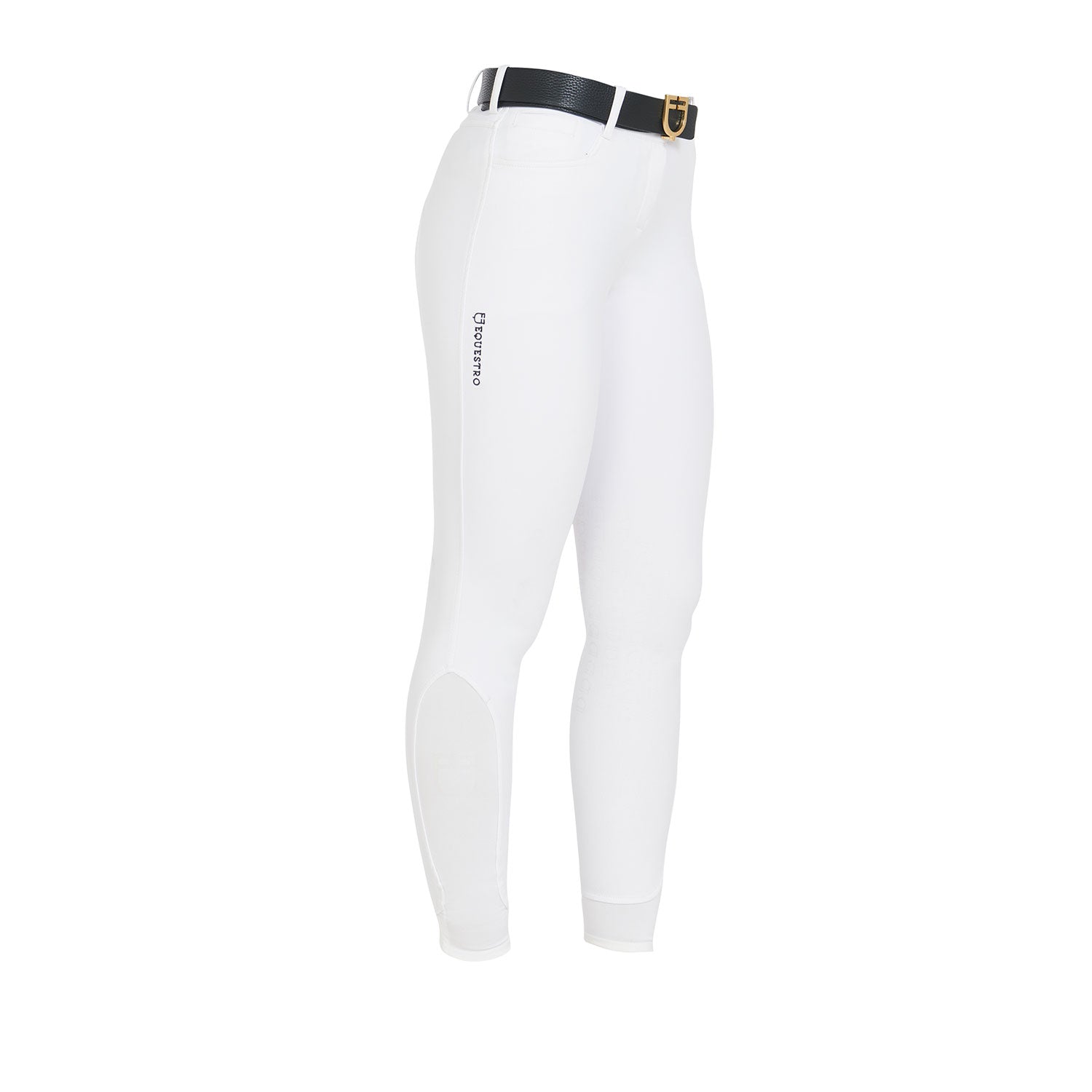 Equestro Pantaloni Donna Slim Fit Grip con Logo