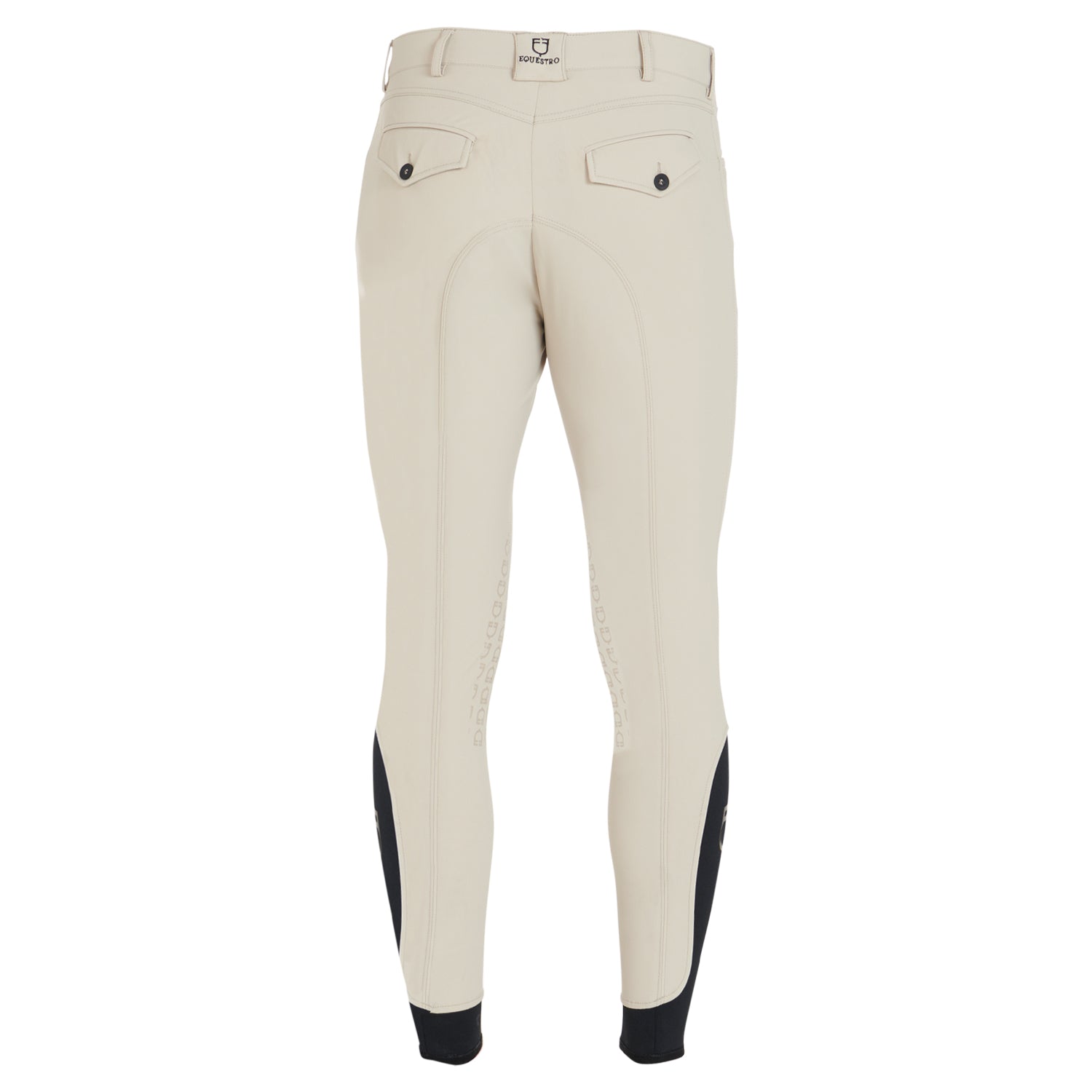 Equestro Pantaloni Uomo Estivi Slim Fit in Tessuto Tecnico Bielastico