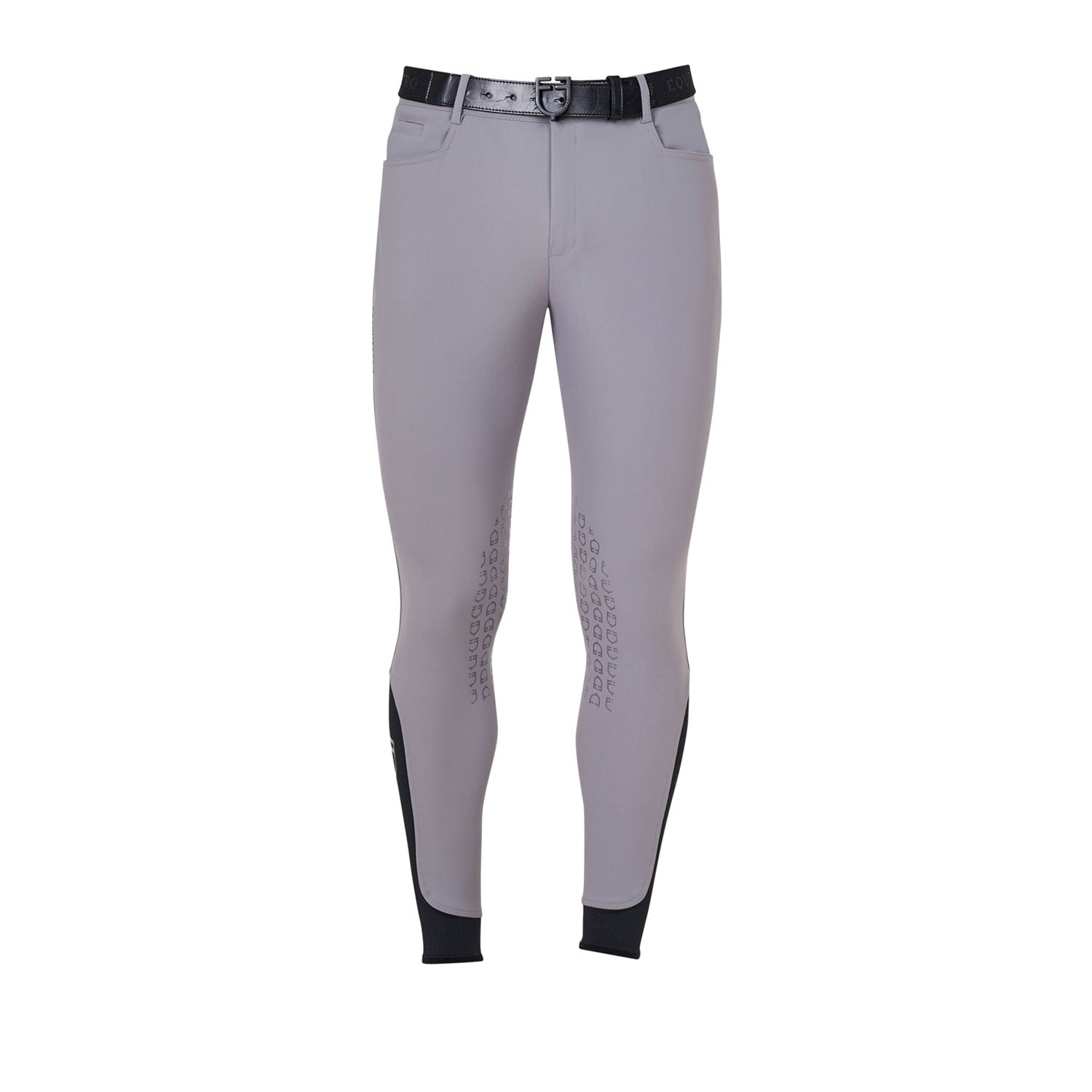 Equestro Pantaloni Uomo Estivi Slim Fit in Tessuto Tecnico Bielastico