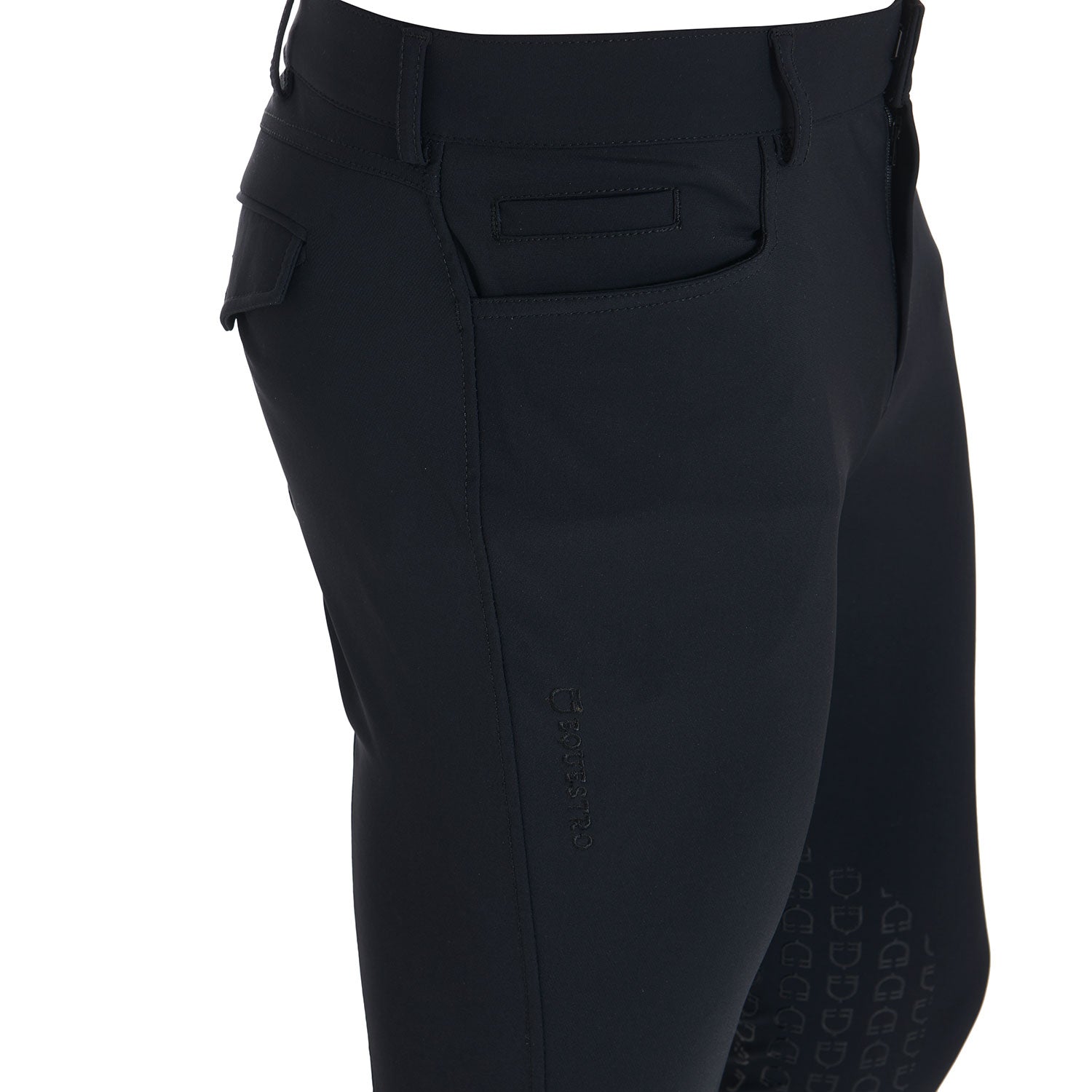 Equestro Pantaloni Uomo Estivi Slim Fit in Tessuto Tecnico Bielastico