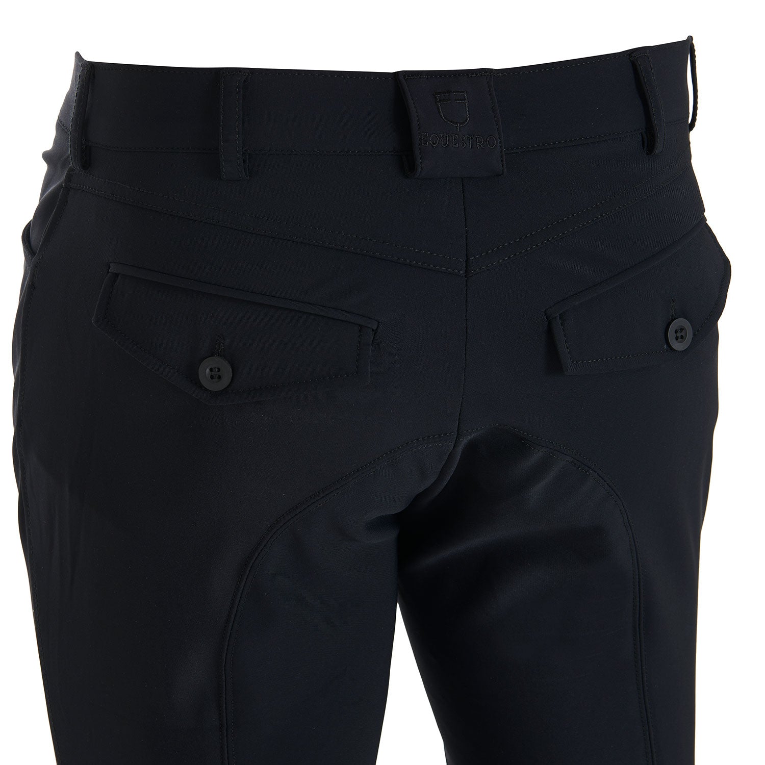 Equestro Pantaloni Uomo Estivi Slim Fit in Tessuto Tecnico Bielastico