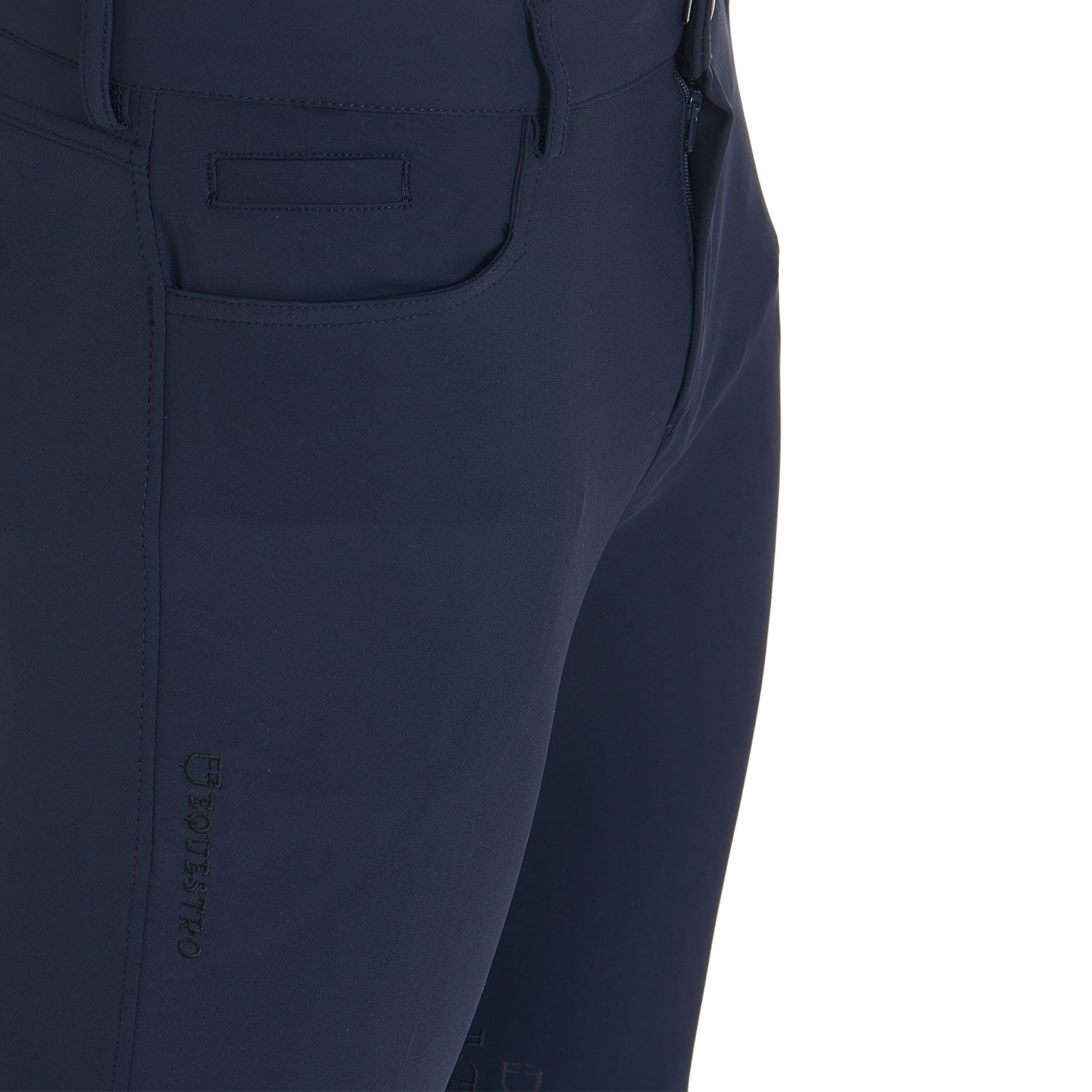 Equestro Pantaloni Uomo Estivi Slim Fit in Tessuto Tecnico Bielastico