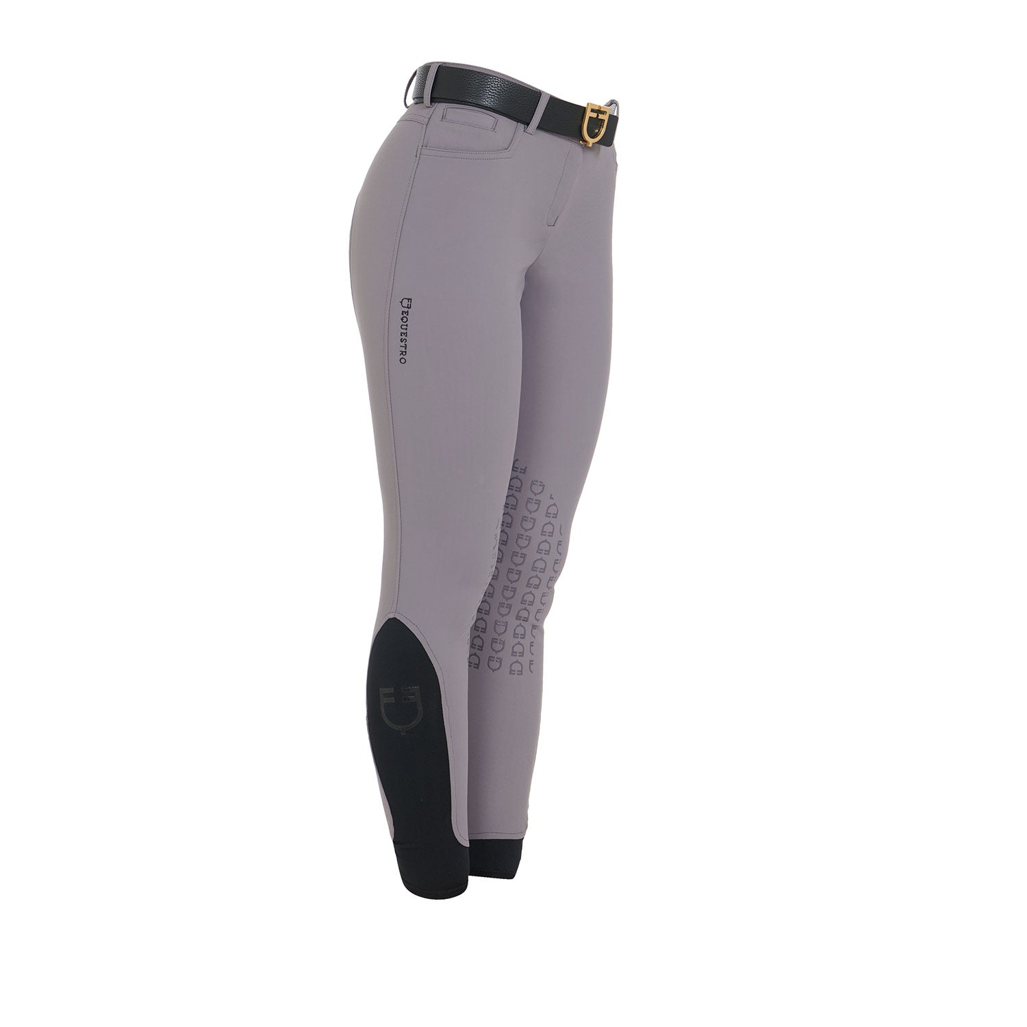 Equestro Pantaloni Donna Estivi Slim Fit in Tessuto Tecnico Bielastico