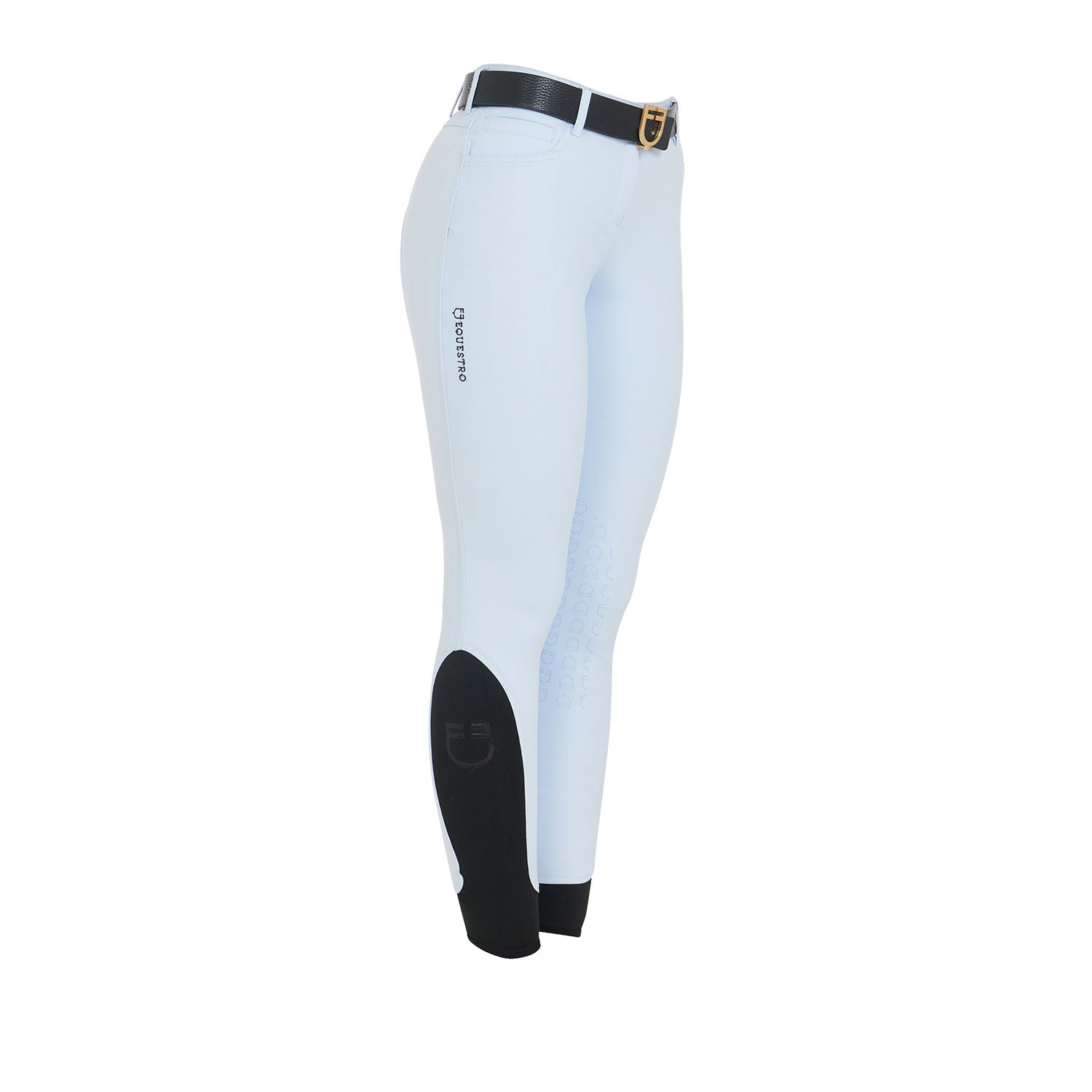 Pantaloni donna slim fit Equestro Zenda Light in tessuto tecnico