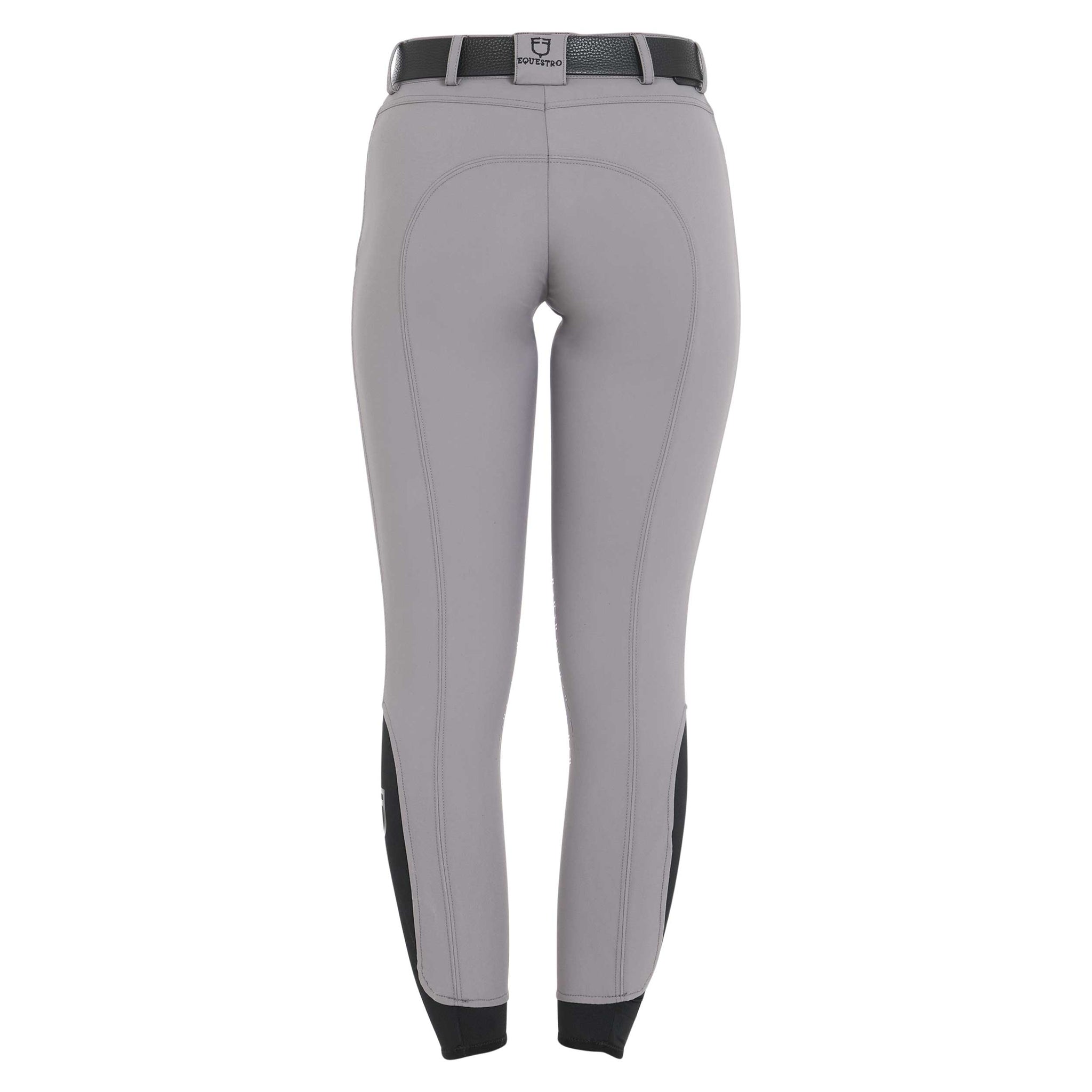 Equestro Pantaloni Donna Estivi Slim Fit in Tessuto Tecnico Bielastico