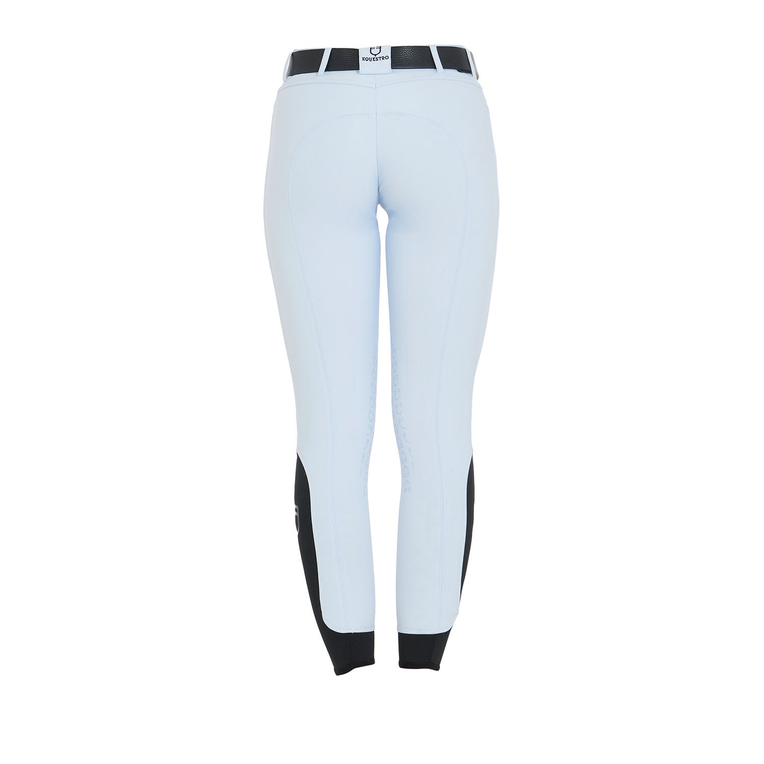 Equestro Pantaloni Donna Estivi Slim Fit in Tessuto Tecnico Bielastico