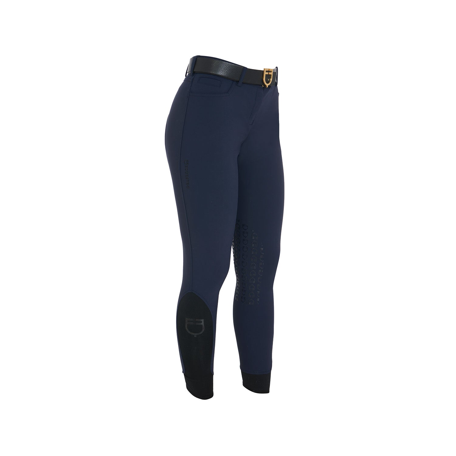 Equestro Pantaloni Donna Estivi Slim Fit in Tessuto Tecnico Bielastico