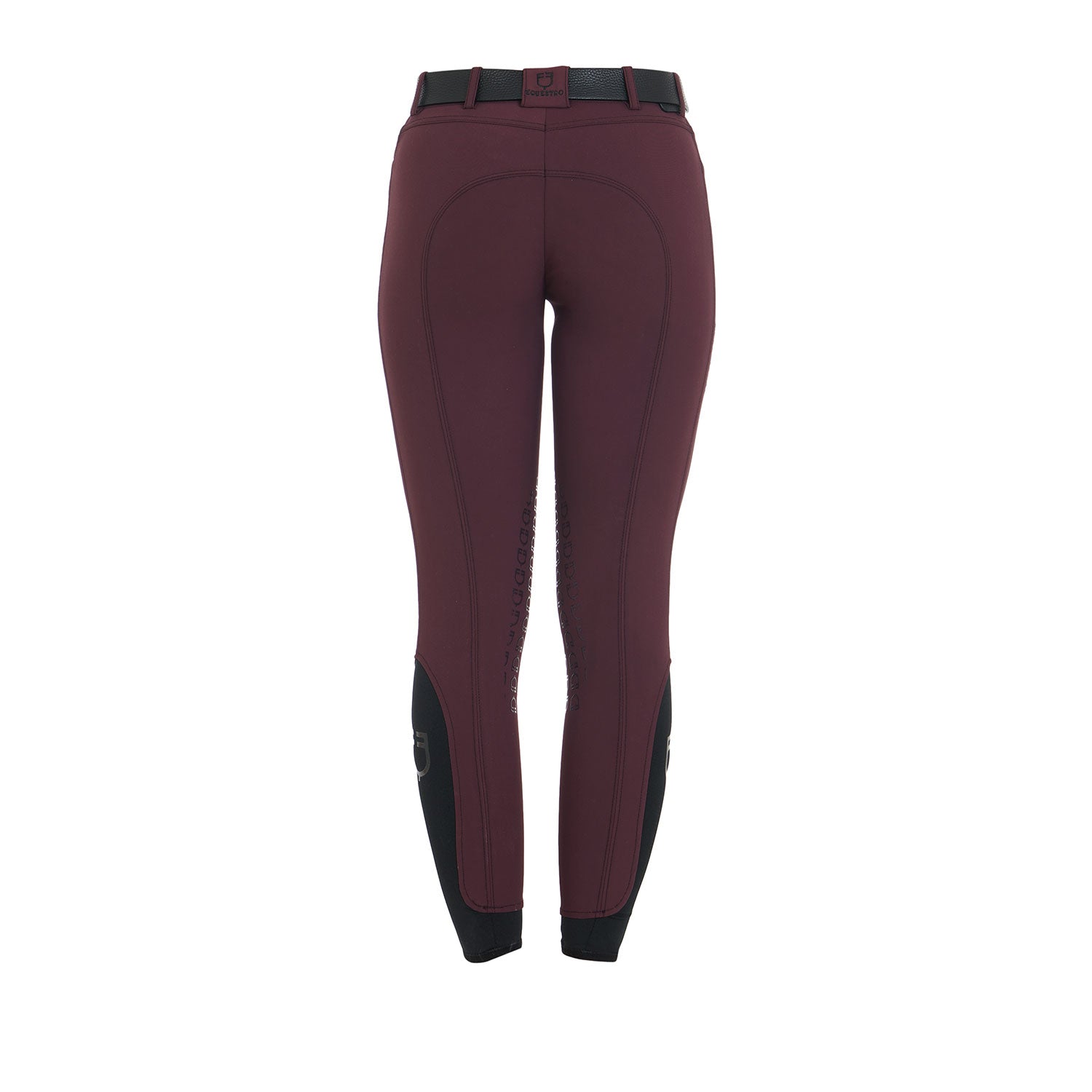 Equestro Pantaloni Donna Estivi Slim Fit in Tessuto Tecnico Bielastico
