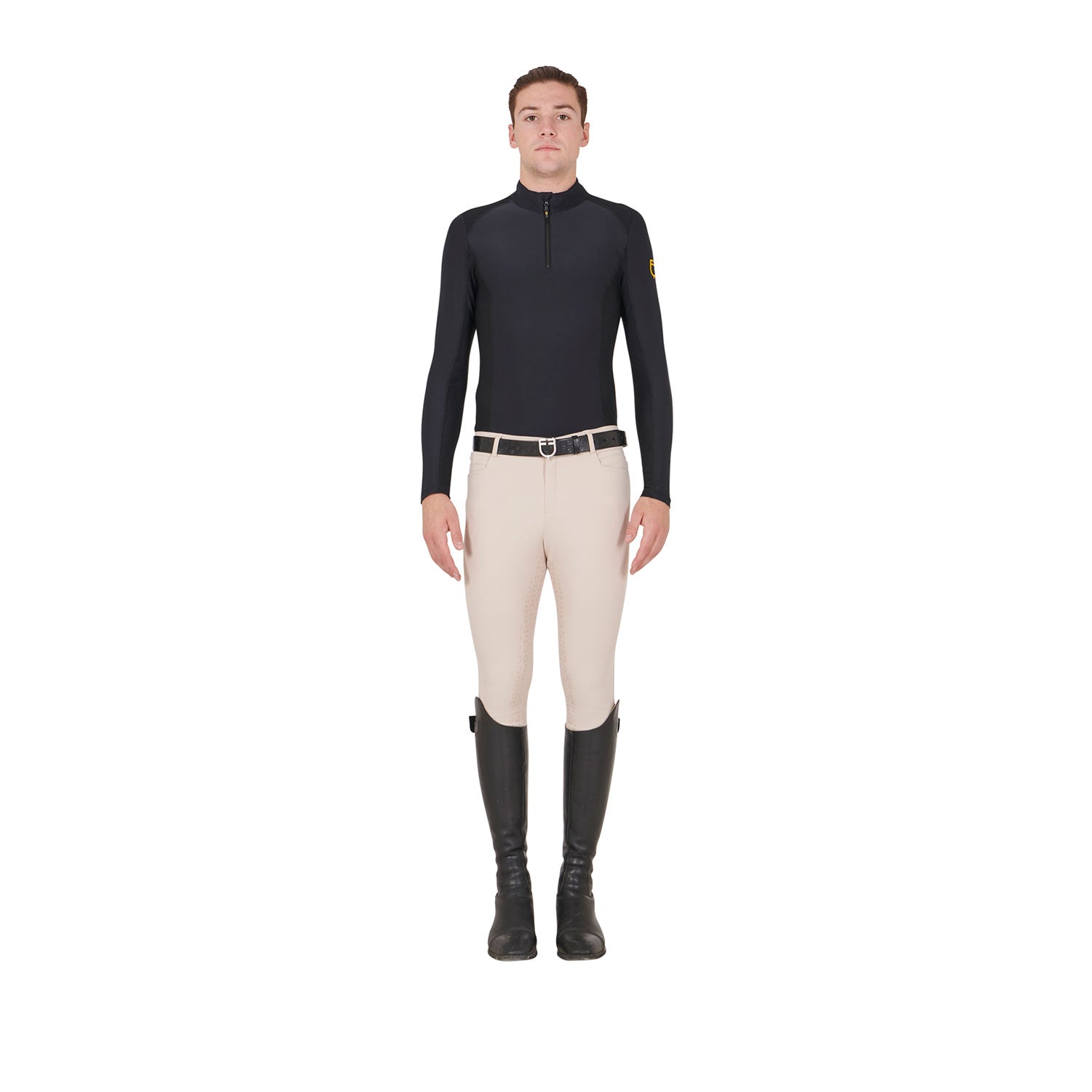 Equestro Pantaloni Uomo Slim Fit Full Grip