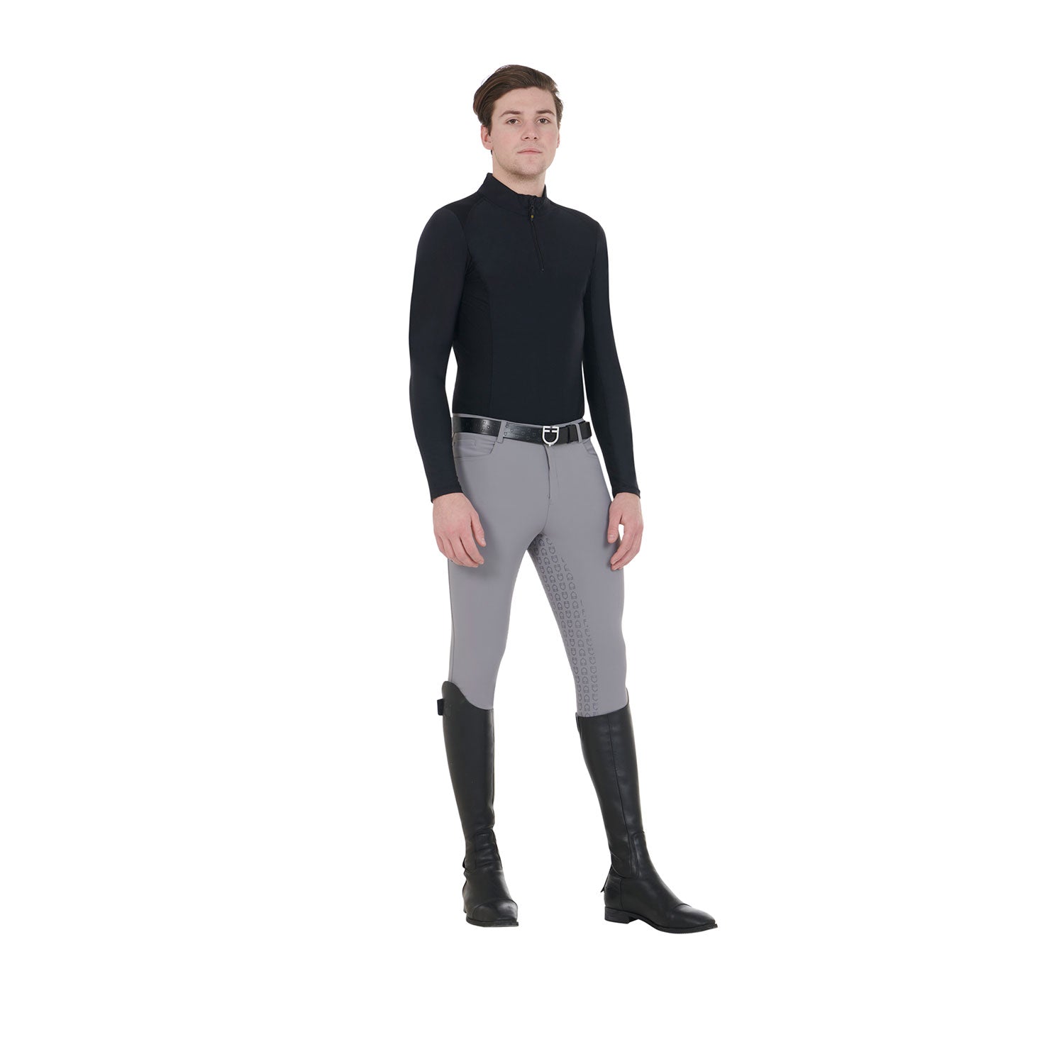 Equestro Pantaloni Uomo Slim Fit Full Grip