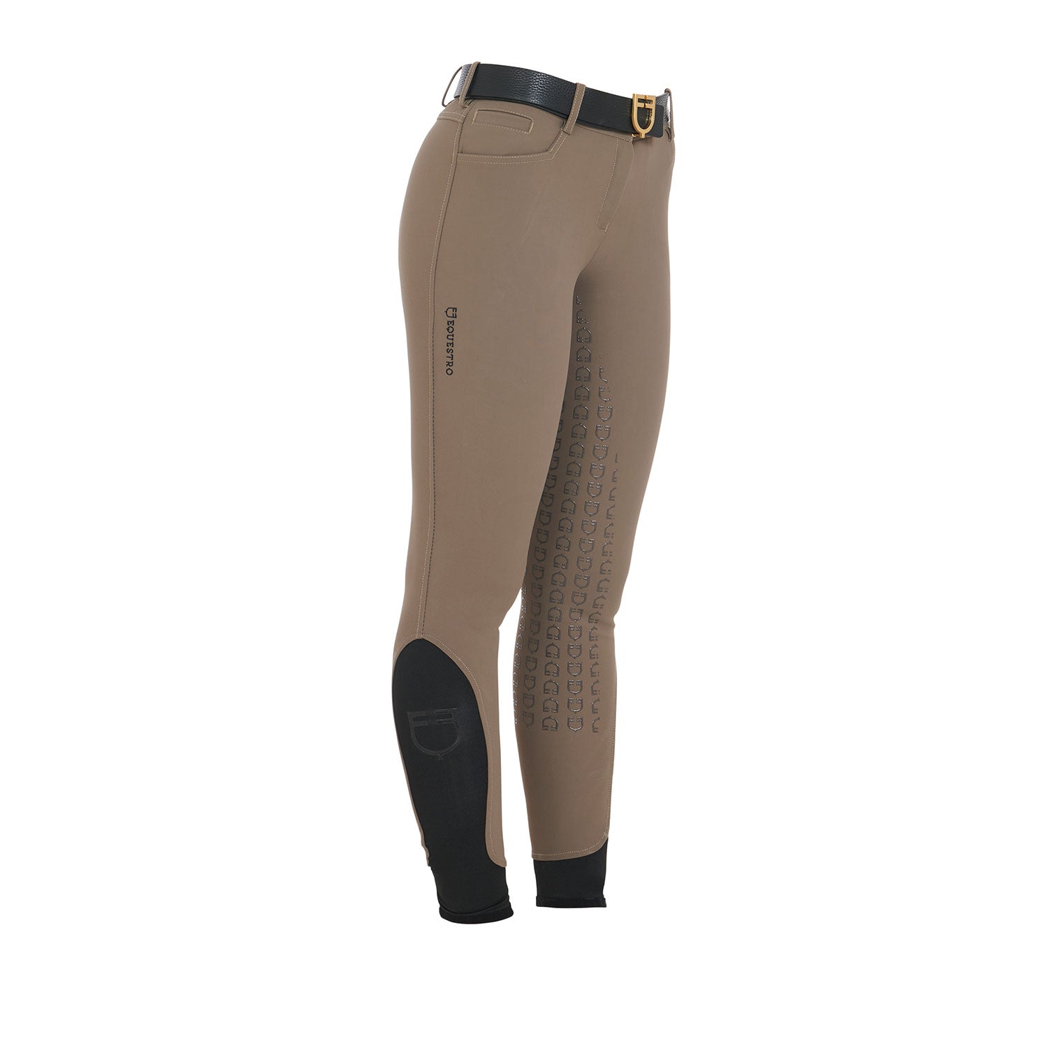 Equestro Pantaloni Donna Slim Fit Full Grip