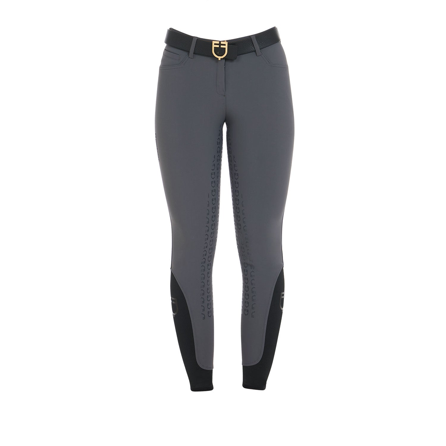Equestro Pantaloni Donna Slim Fit Full Grip