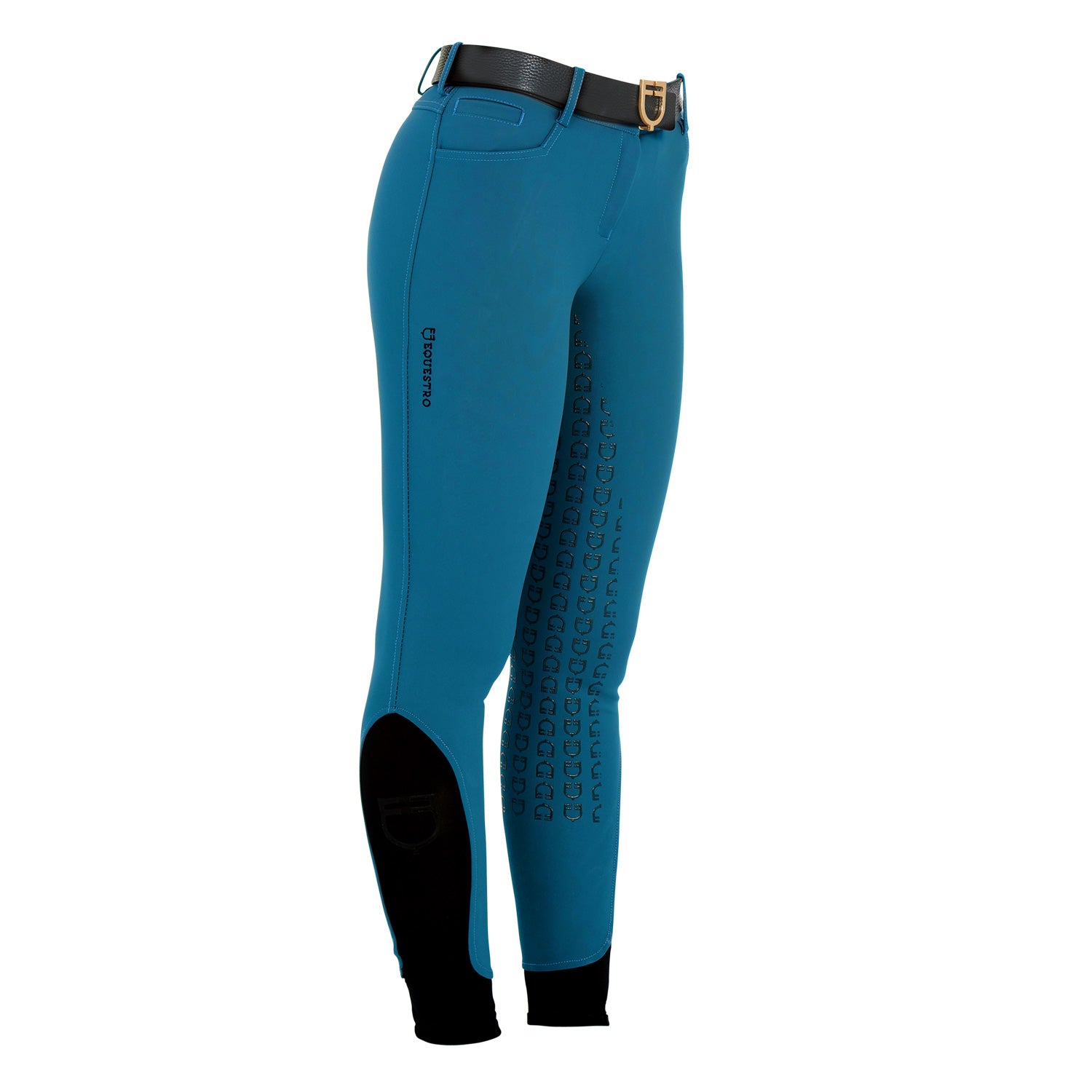 Equestro Pantaloni Donna Slim Fit Full Grip