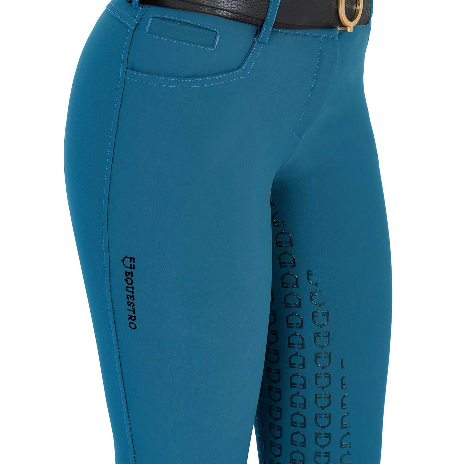 Equestro Pantaloni Donna Slim Fit Full Grip