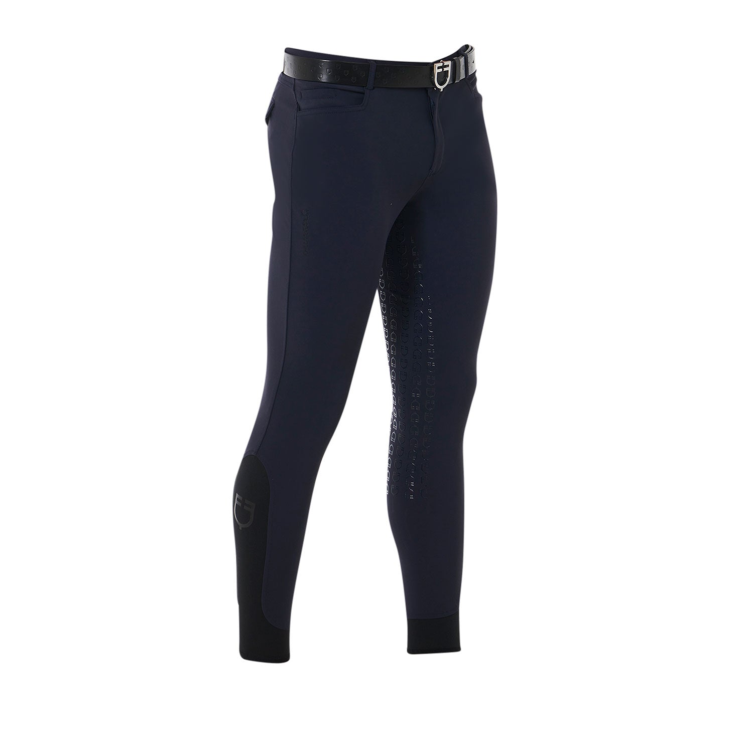 Equestro Pantaloni Uomo Full Grip in Tessuto Tecnico