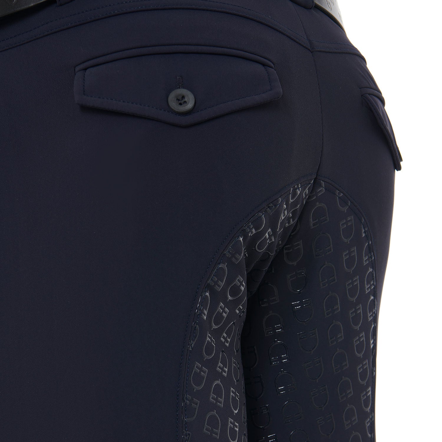 Equestro Pantaloni Uomo Full Grip in Tessuto Tecnico
