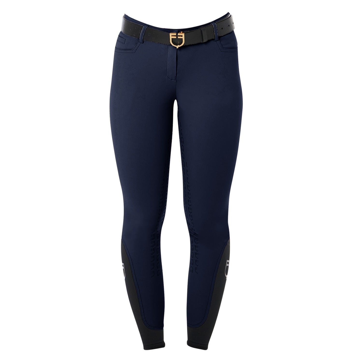 Equestro Pantaloni Donna Full Grip in Tessuto Tecnico