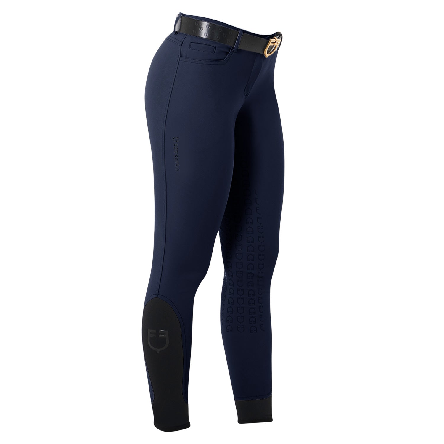 Equestro Pantaloni Donna Full Grip in Tessuto Tecnico