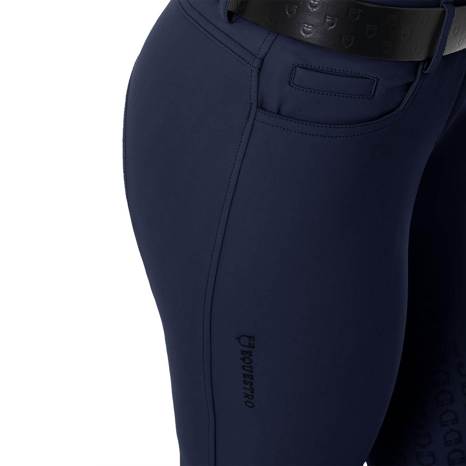 Equestro Pantaloni Donna Full Grip in Tessuto Tecnico