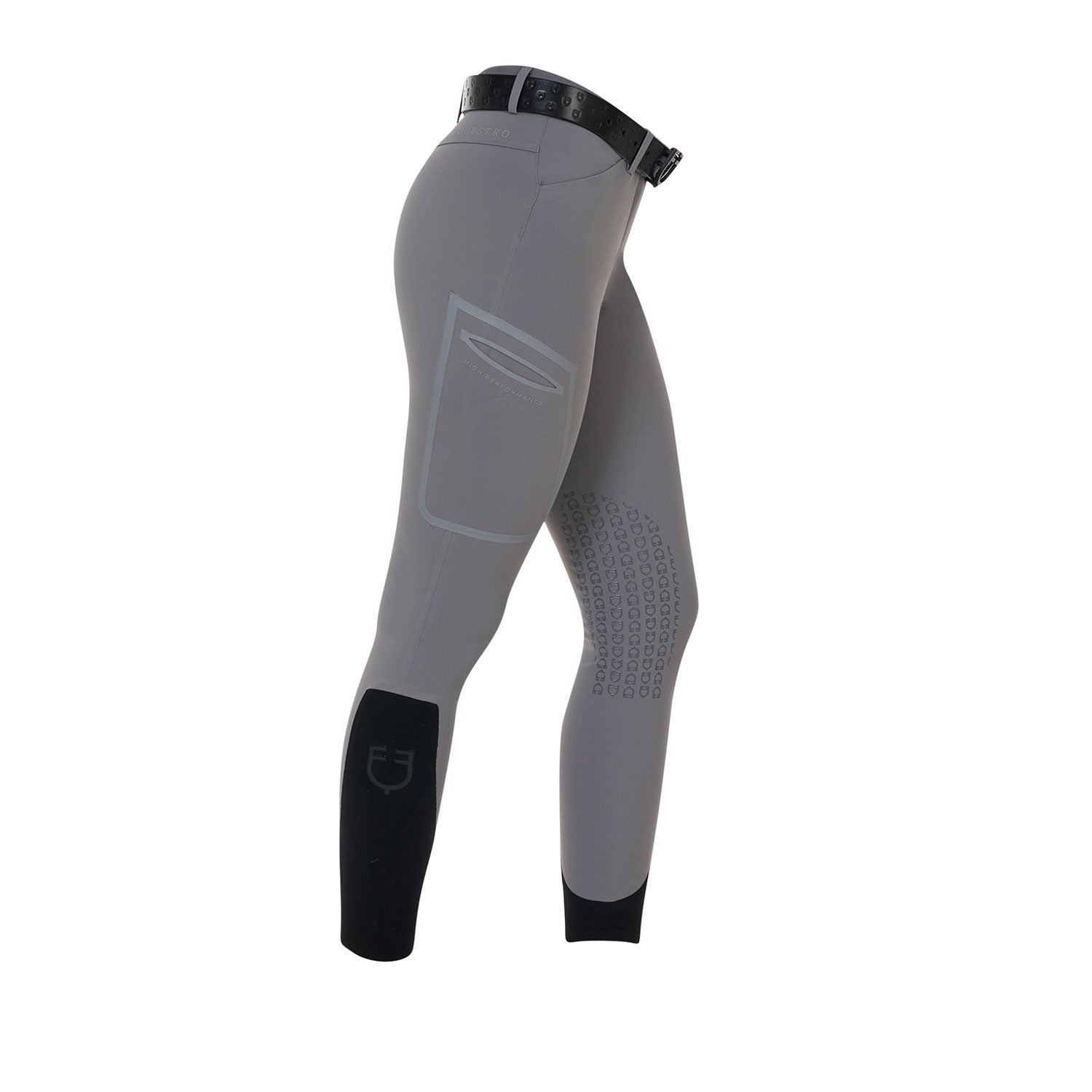 Equestro Pantalone Slim Fit Donna Ridertechnology Cuciture Termosaldate