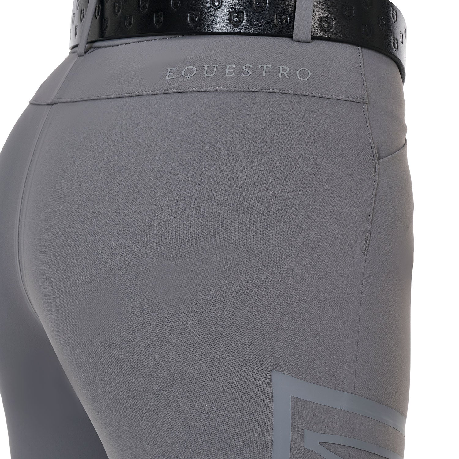 Equestro Pantalone Slim Fit Donna Ridertechnology Cuciture Termosaldate