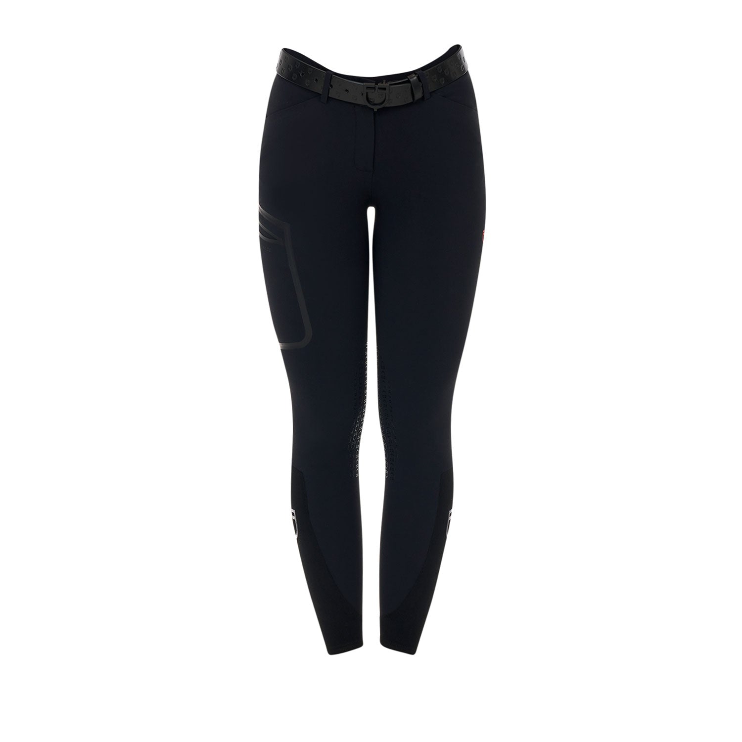 Equestro Pantalone Slim Fit Donna Ridertechnology Cuciture Termosaldate