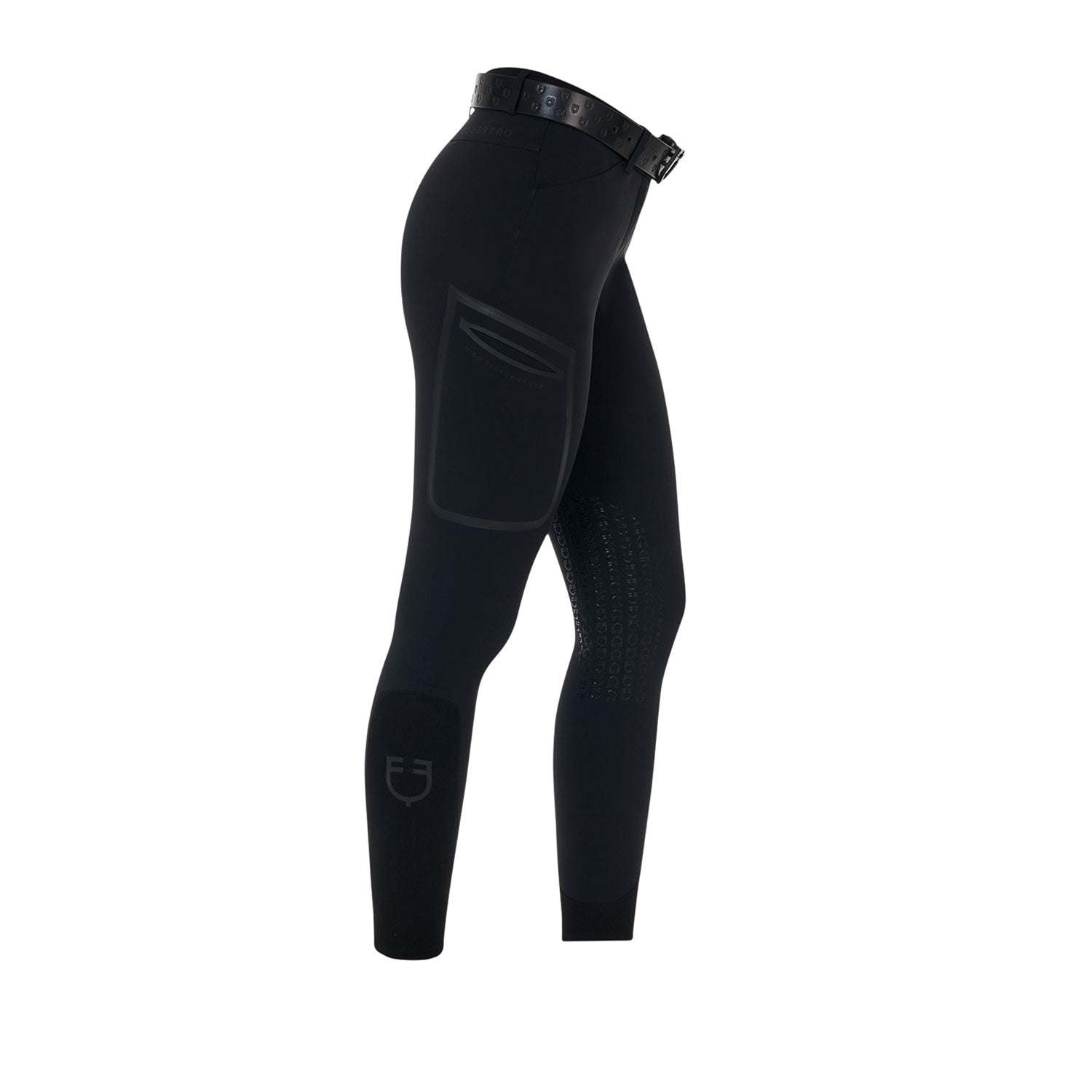 Equestro Pantalone Slim Fit Donna Ridertechnology Cuciture Termosaldate