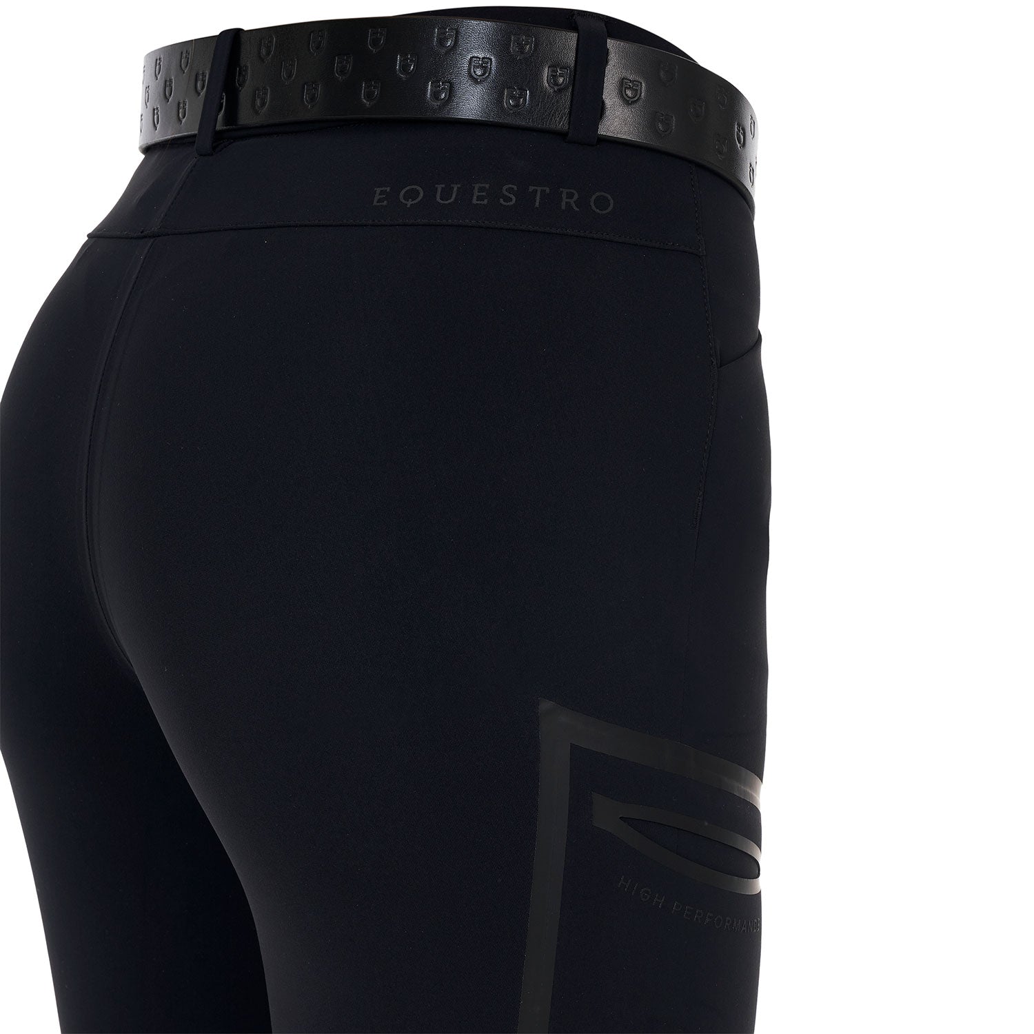 Equestro Pantalone Slim Fit Donna Ridertechnology Cuciture Termosaldate