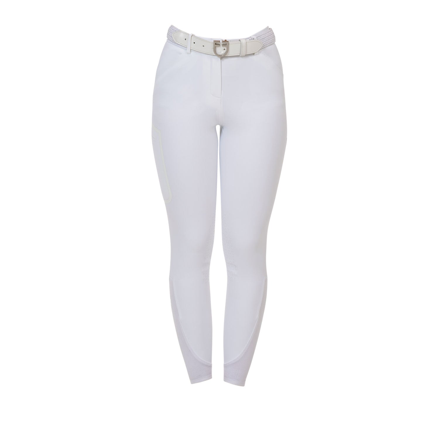Equestro Pantalone Slim Fit Donna Ridertechnology Cuciture Termosaldate