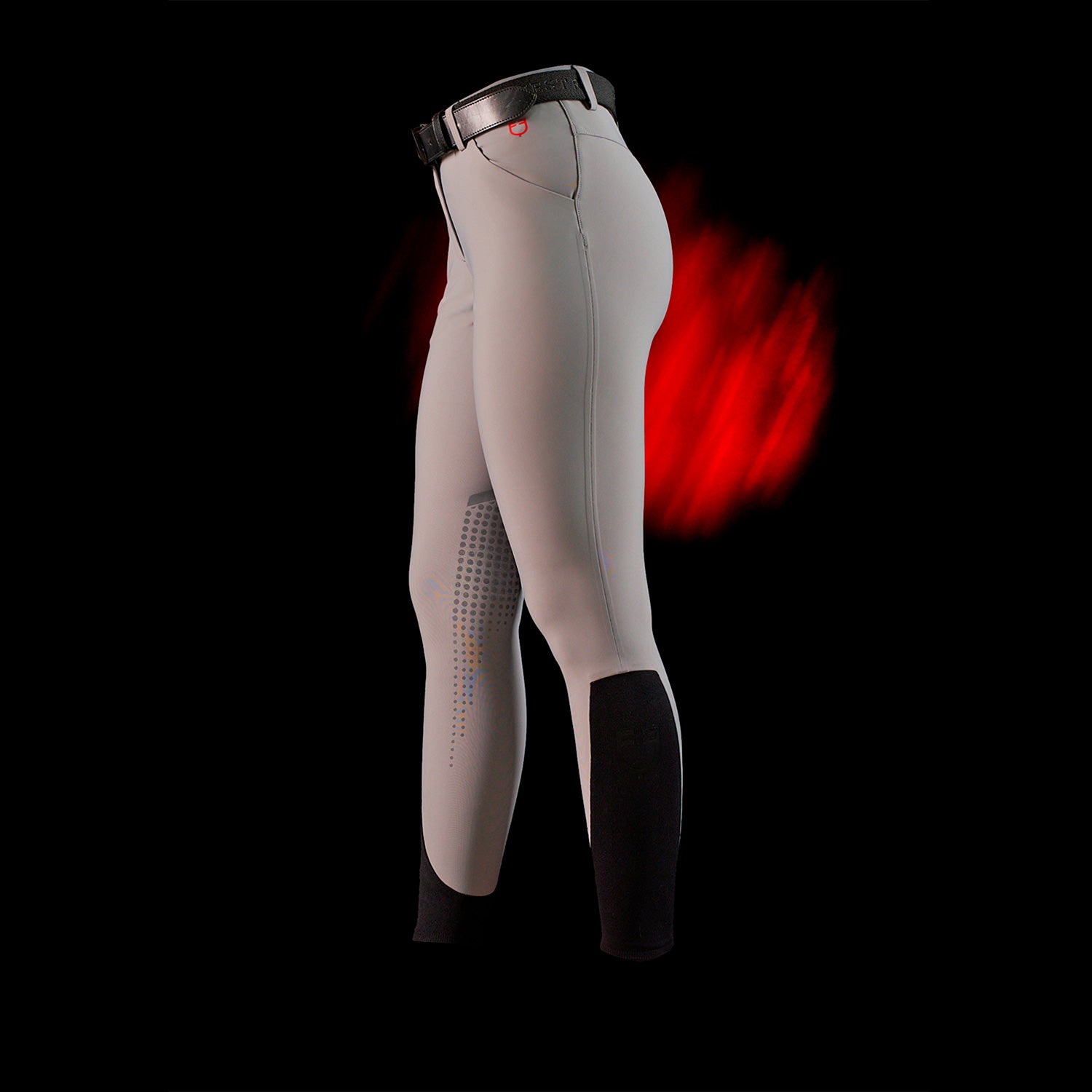 Equestro Pantalone Slim Fit Donna Ridertechnology Cuciture Termosaldate
