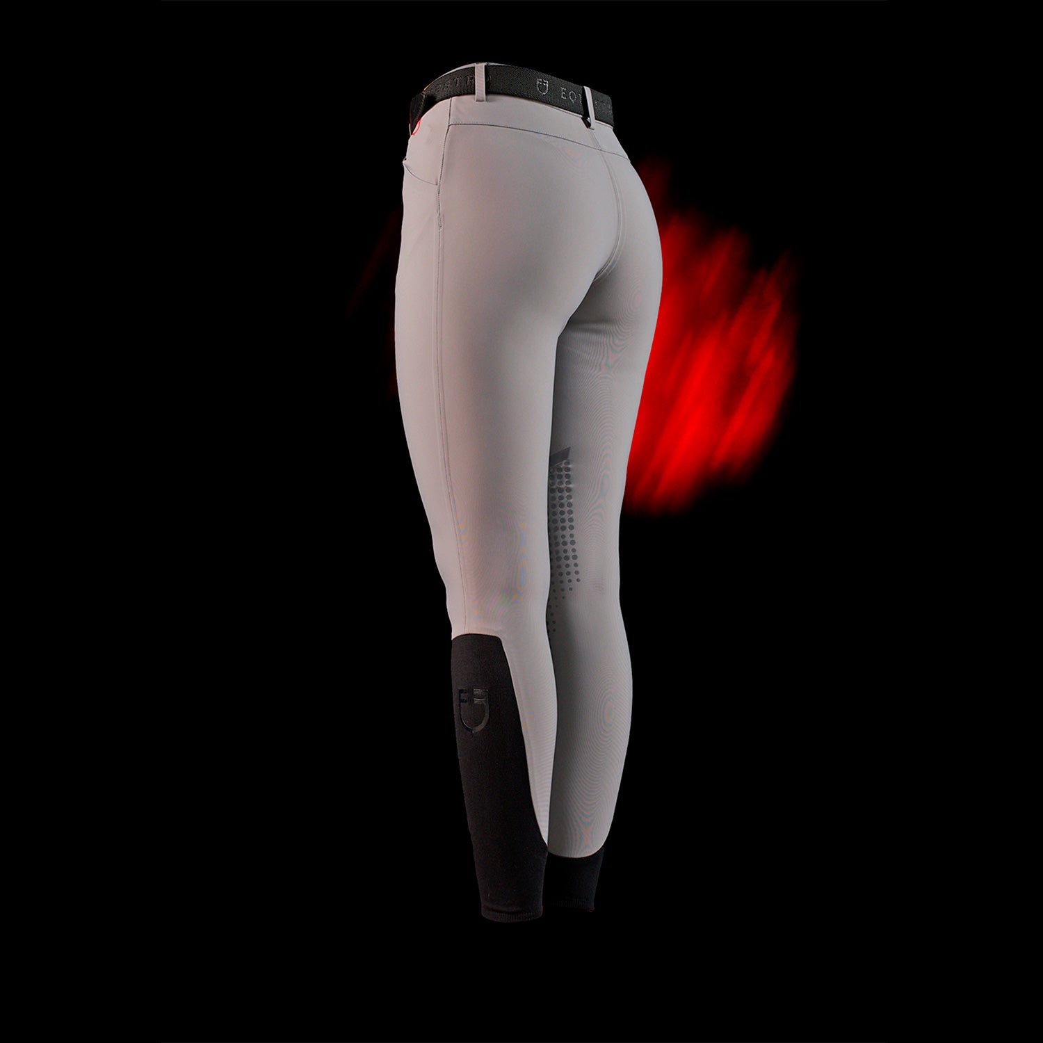 Equestro Pantalone Slim Fit Donna Ridertechnology Cuciture Termosaldate